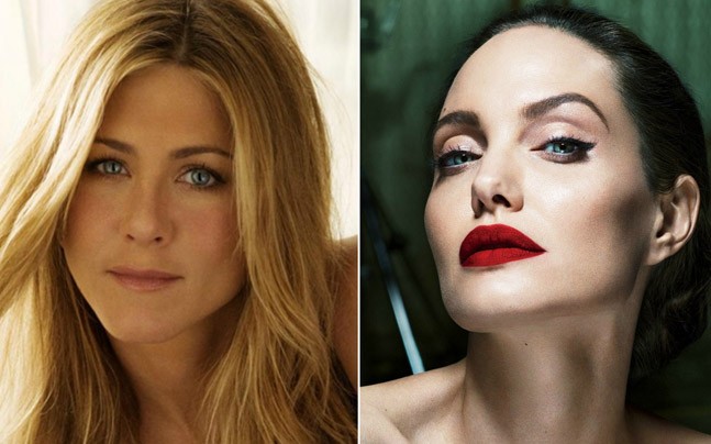 Angelina Jolie's reaction Jennifer Aniston