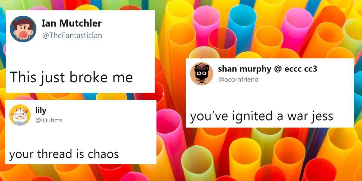 everyone discussing straws internet