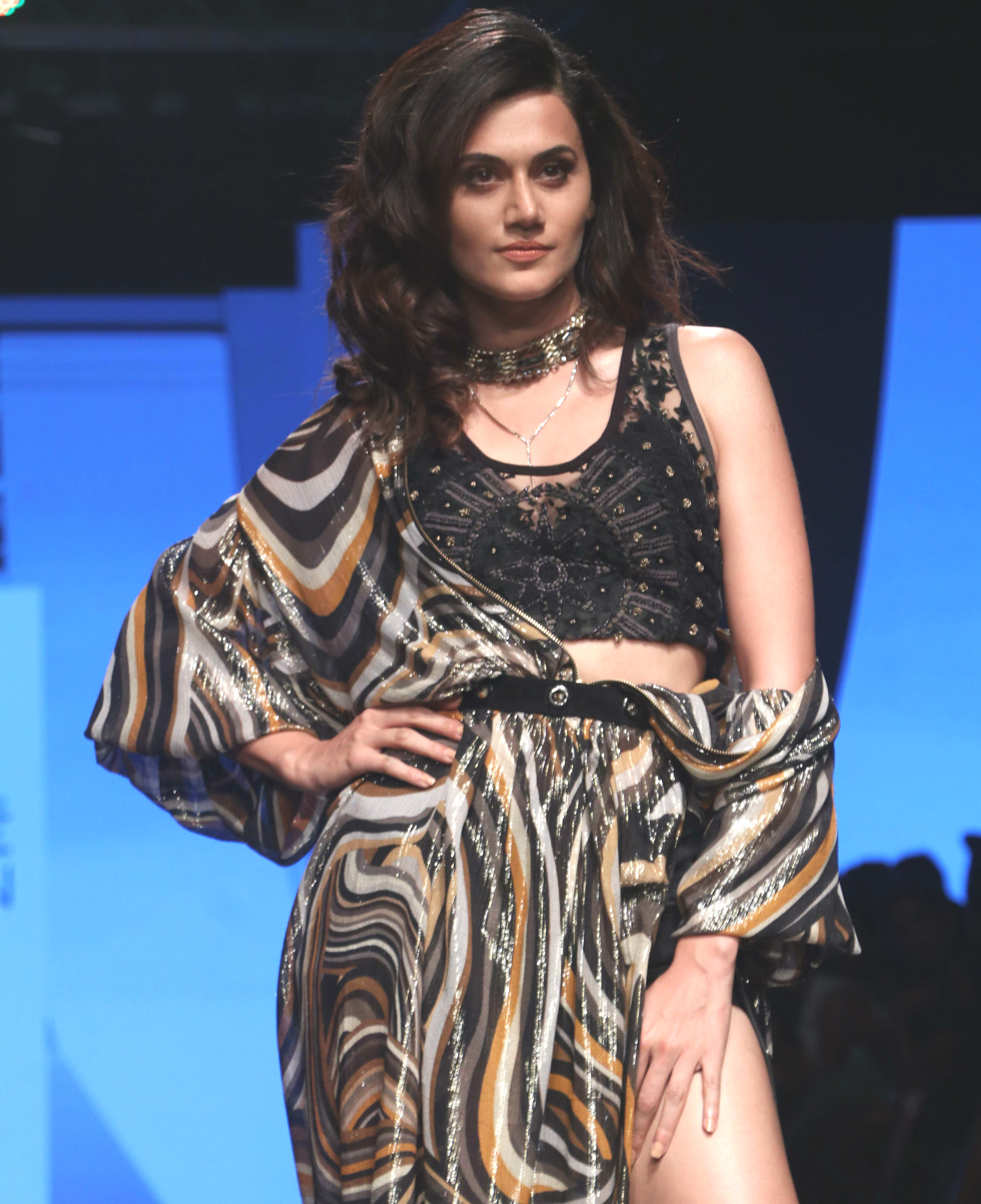 2018: Taapsee Pannu walks ramp