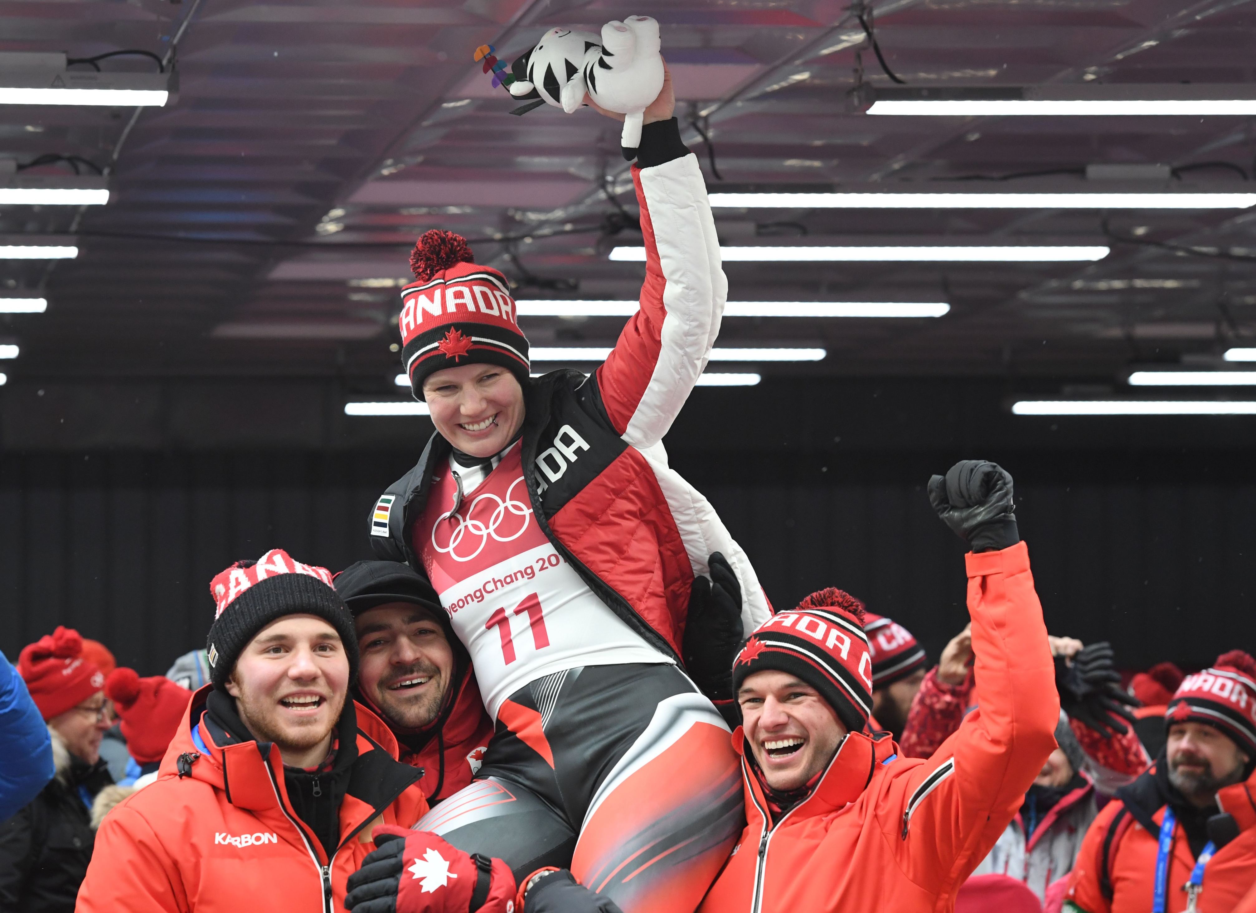 Alex Gough wins Canada's first
