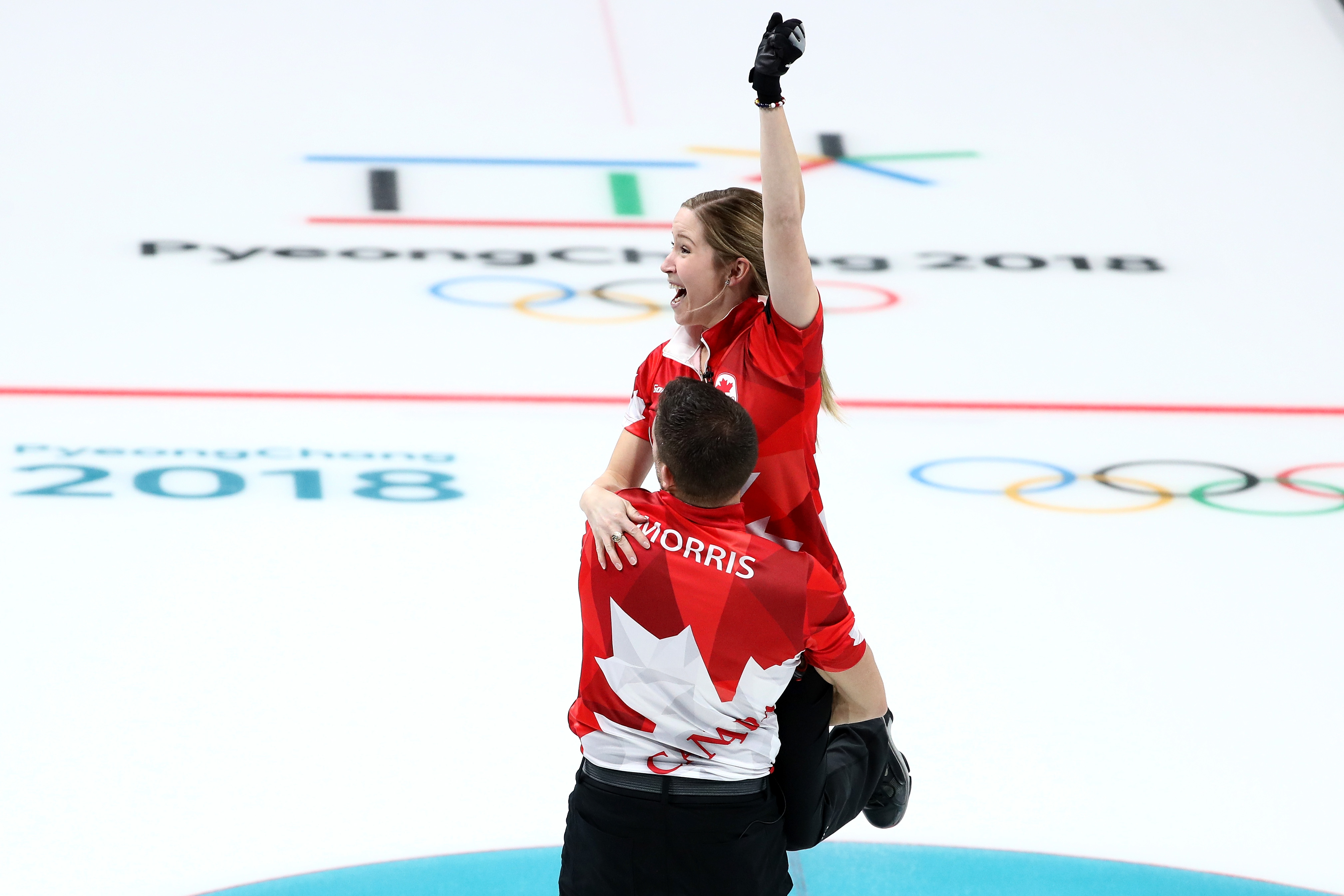 Canada wins mixed doubles gold