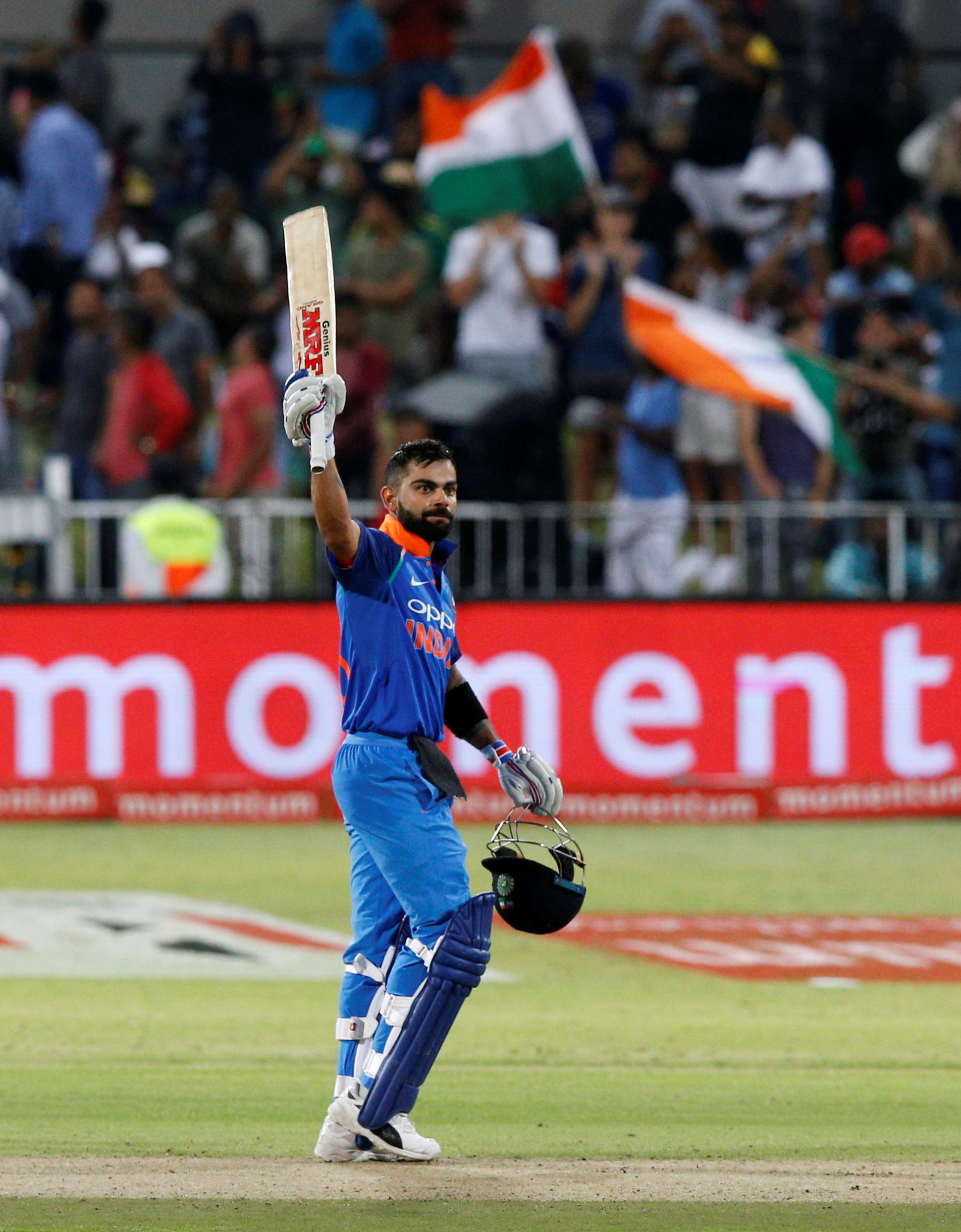 Virat equals Rohit's record