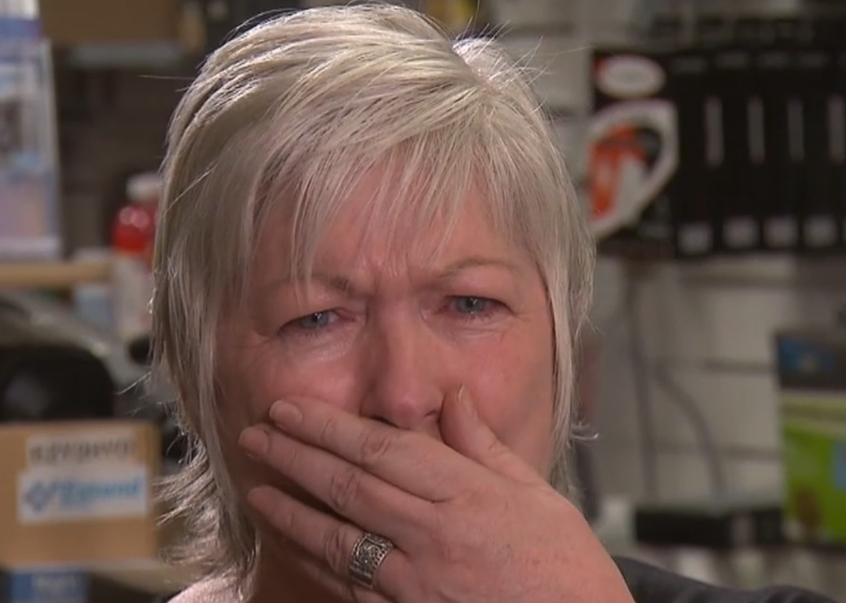 Woman 'gobsmacked' after k phone