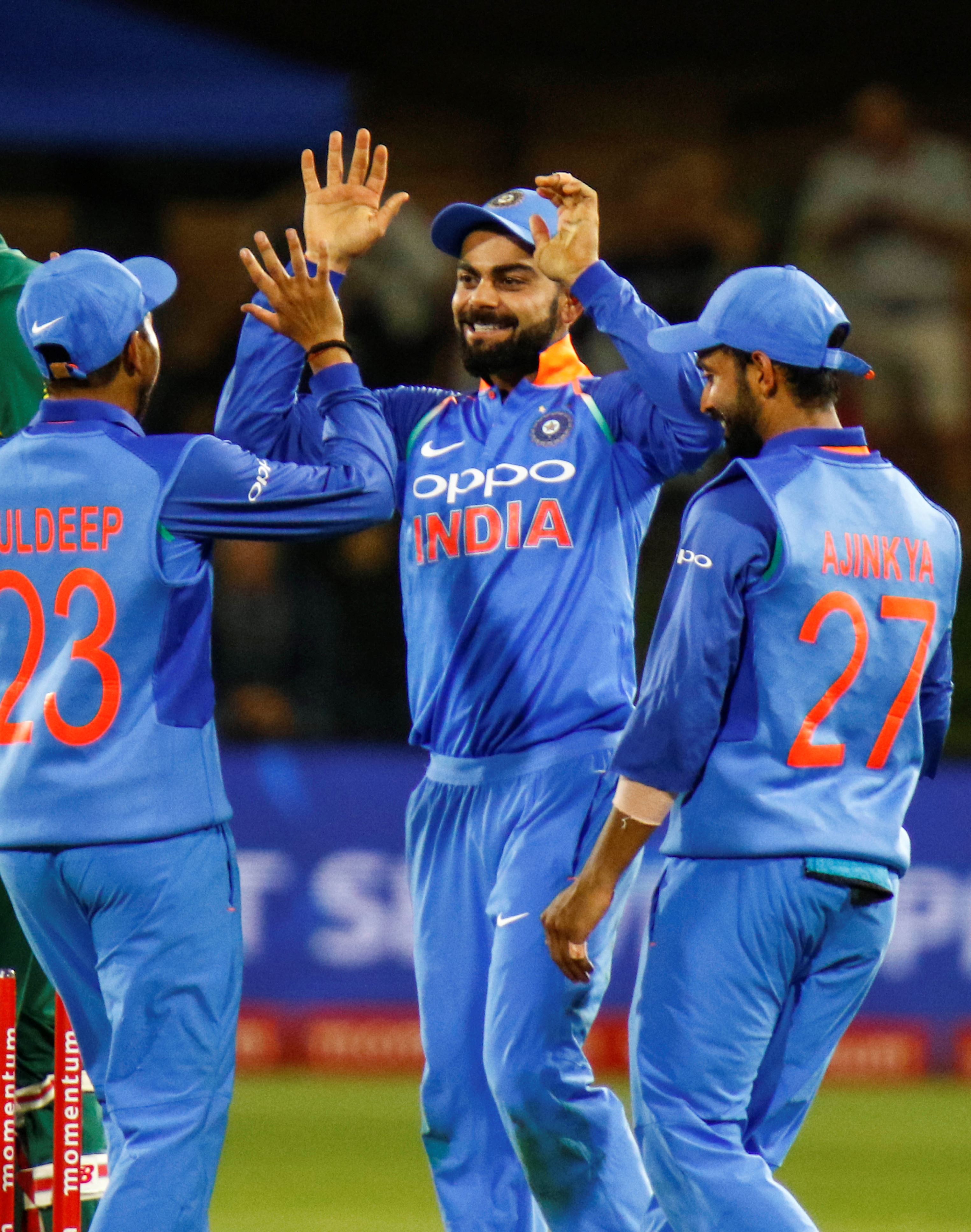 India rise rankings