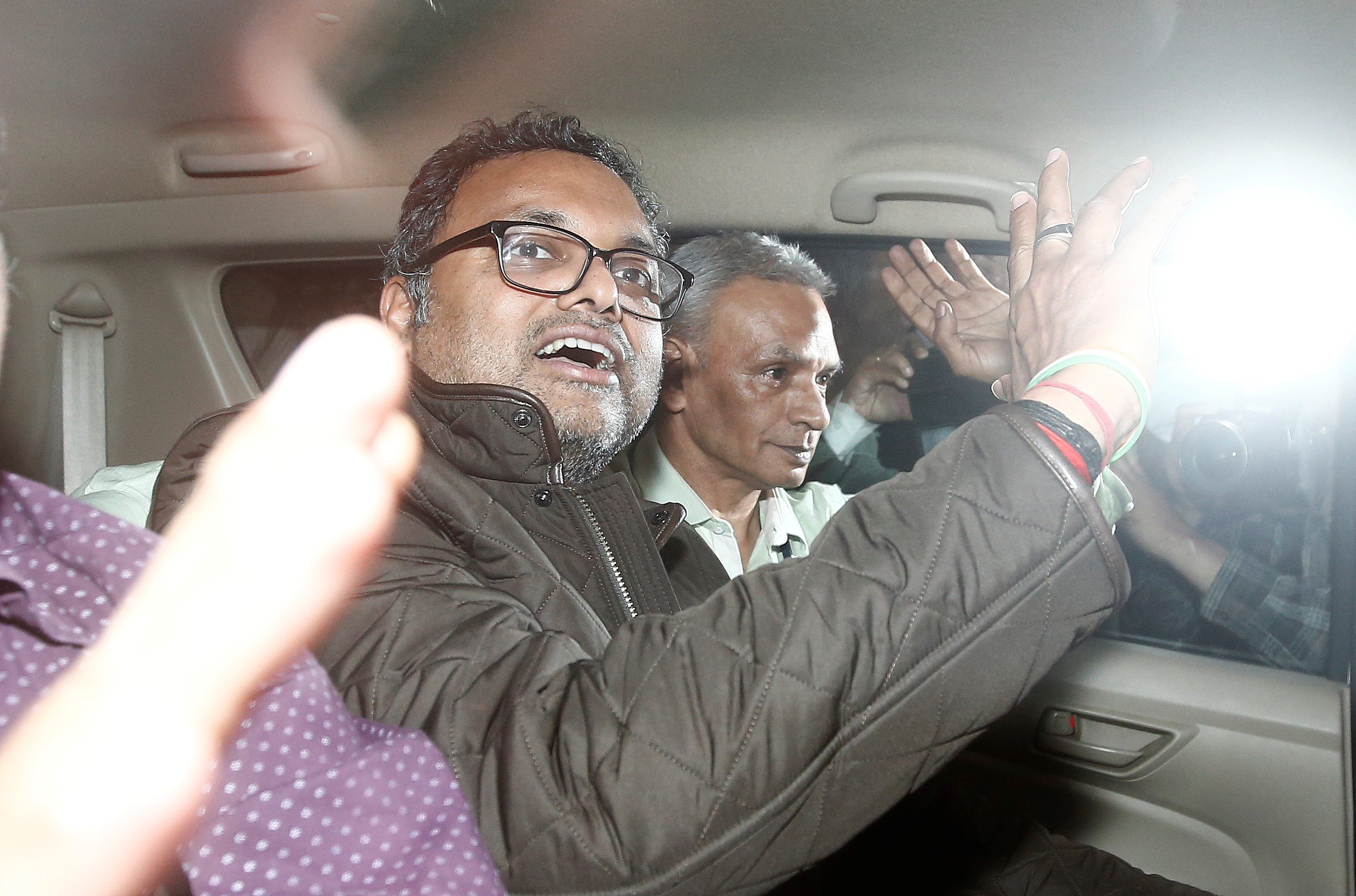Karti sent custody