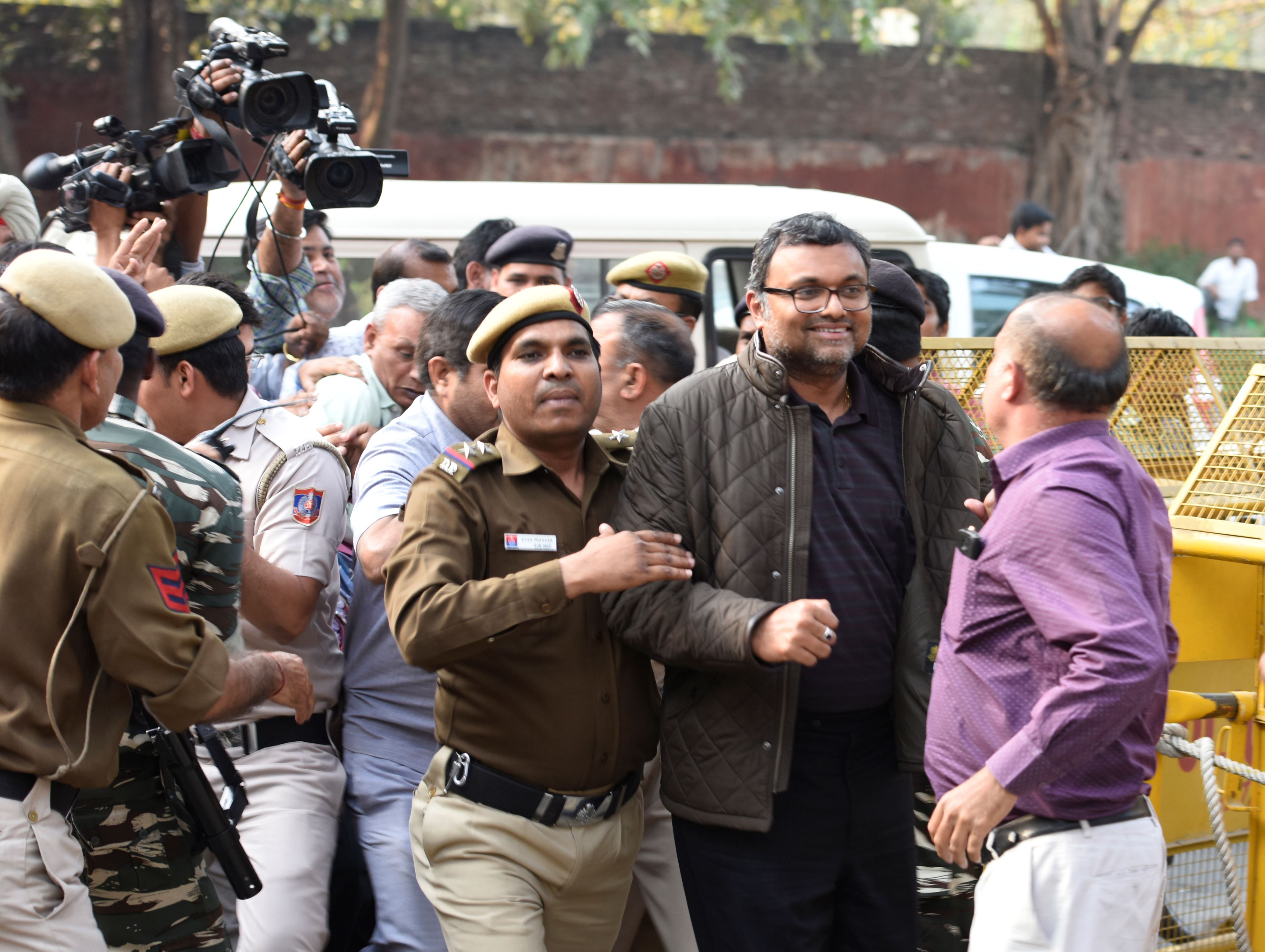 Karti sent 5-day custody