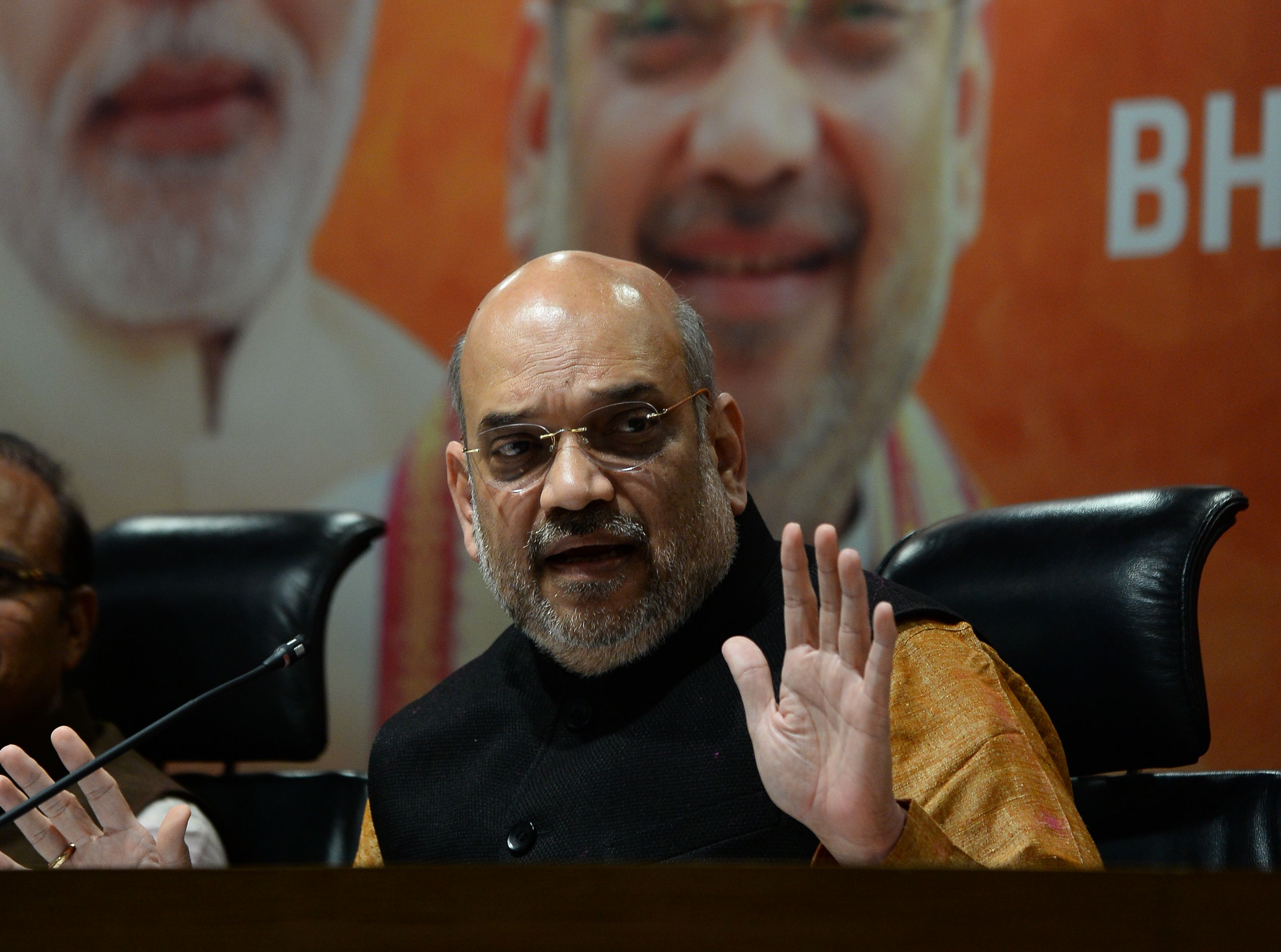 Shah takes Rahul Gandhi