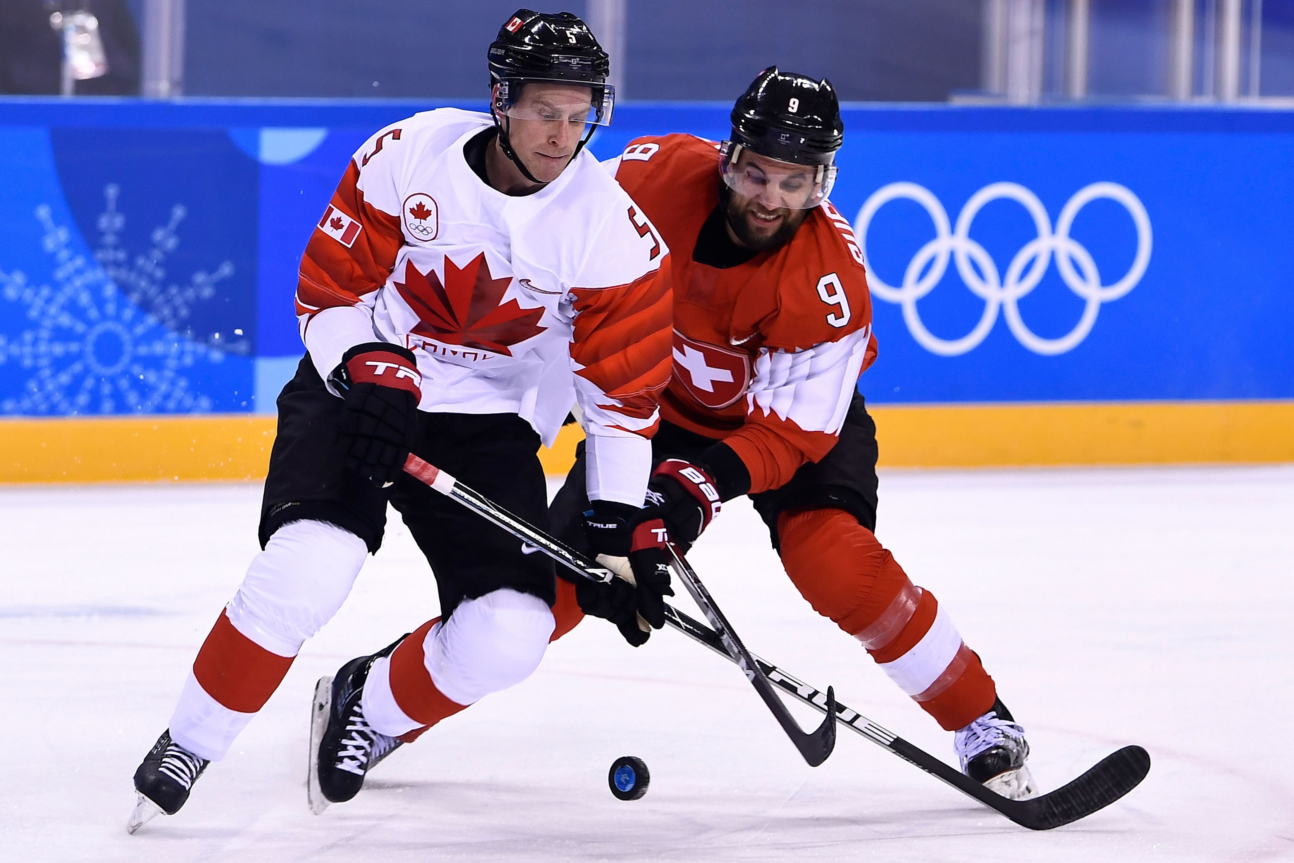 Team Canada wins Olympic hockey