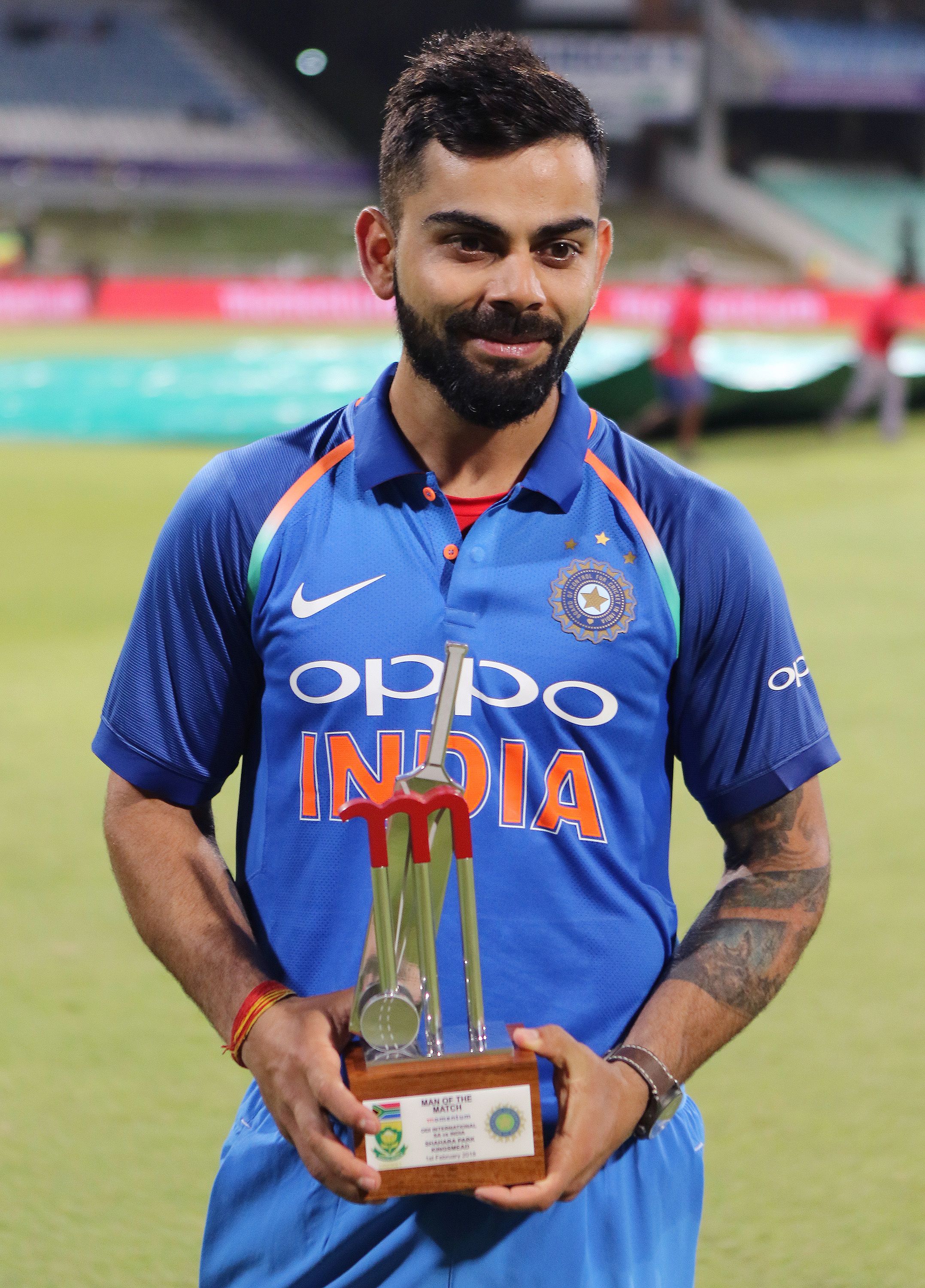 Virat leads India series