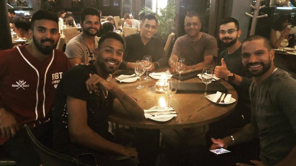 Virat & celebrated