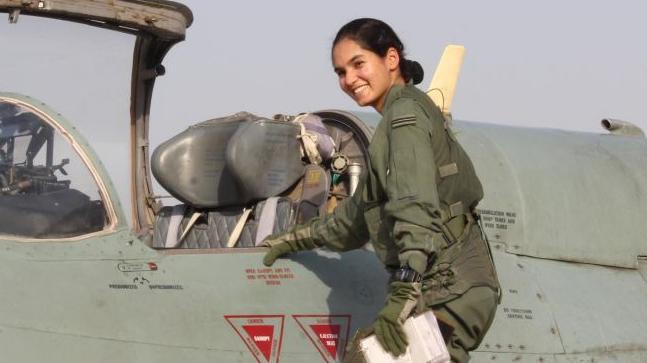 First Indian woman fighter herself