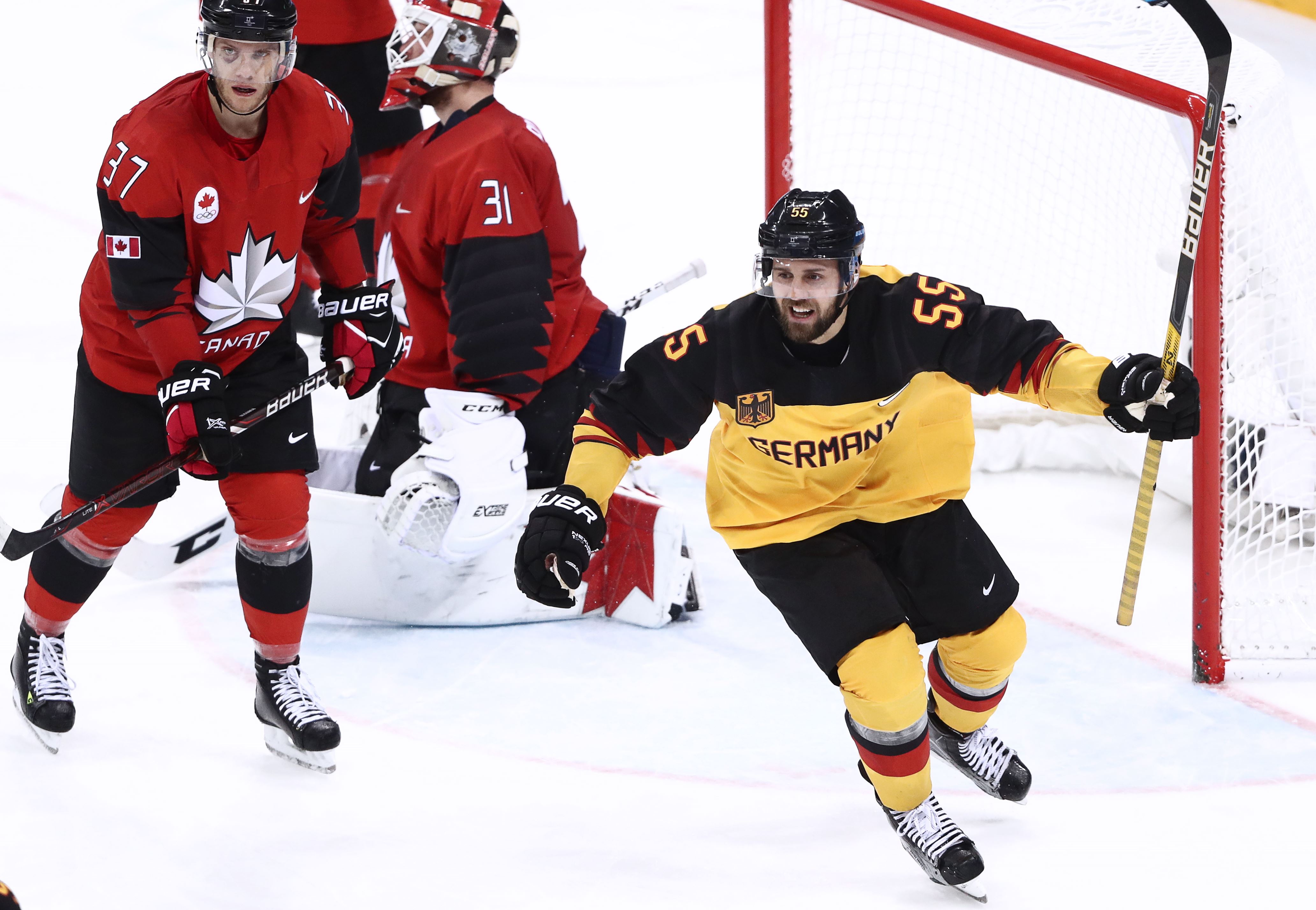 Germany upsets Team Canada Olympic