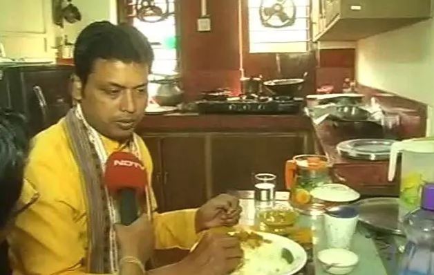 Tripura, CM-designate Biplab Kumar 'Big