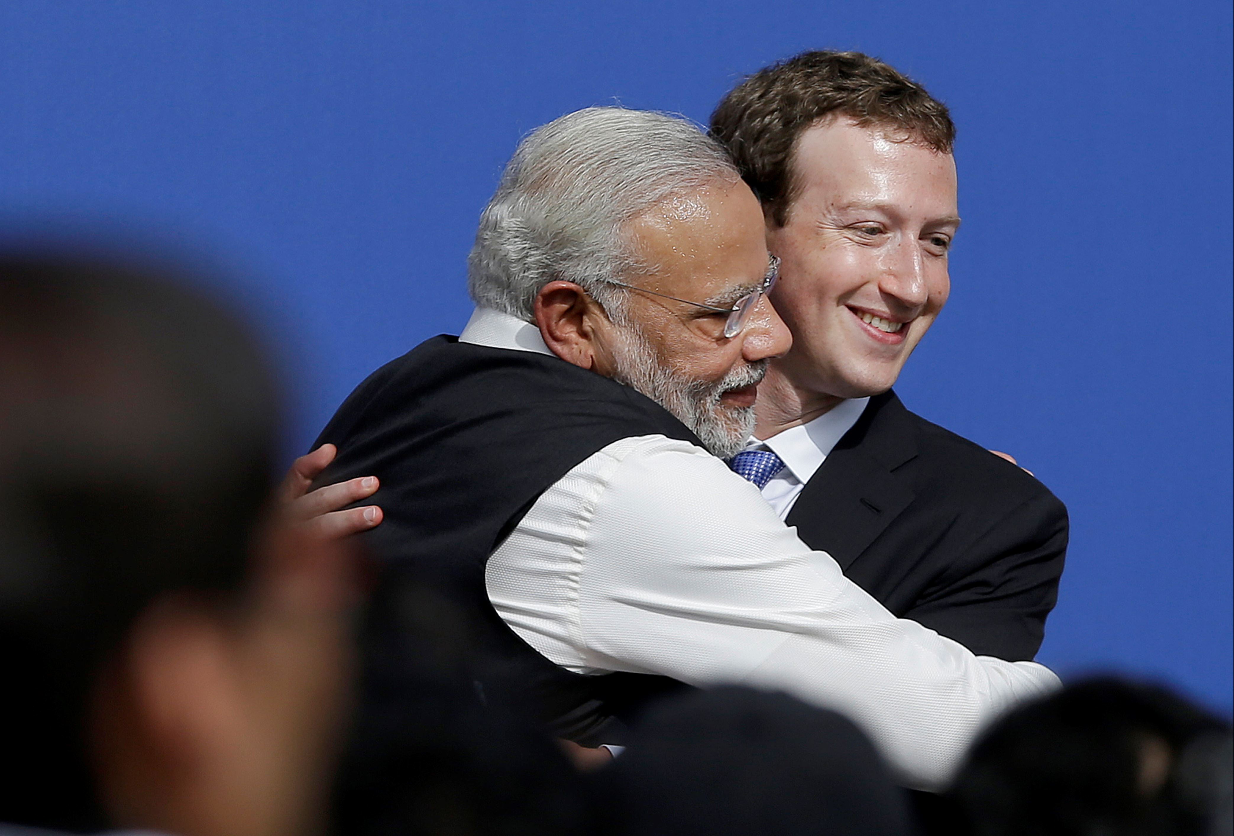 Zuckerberg plans India