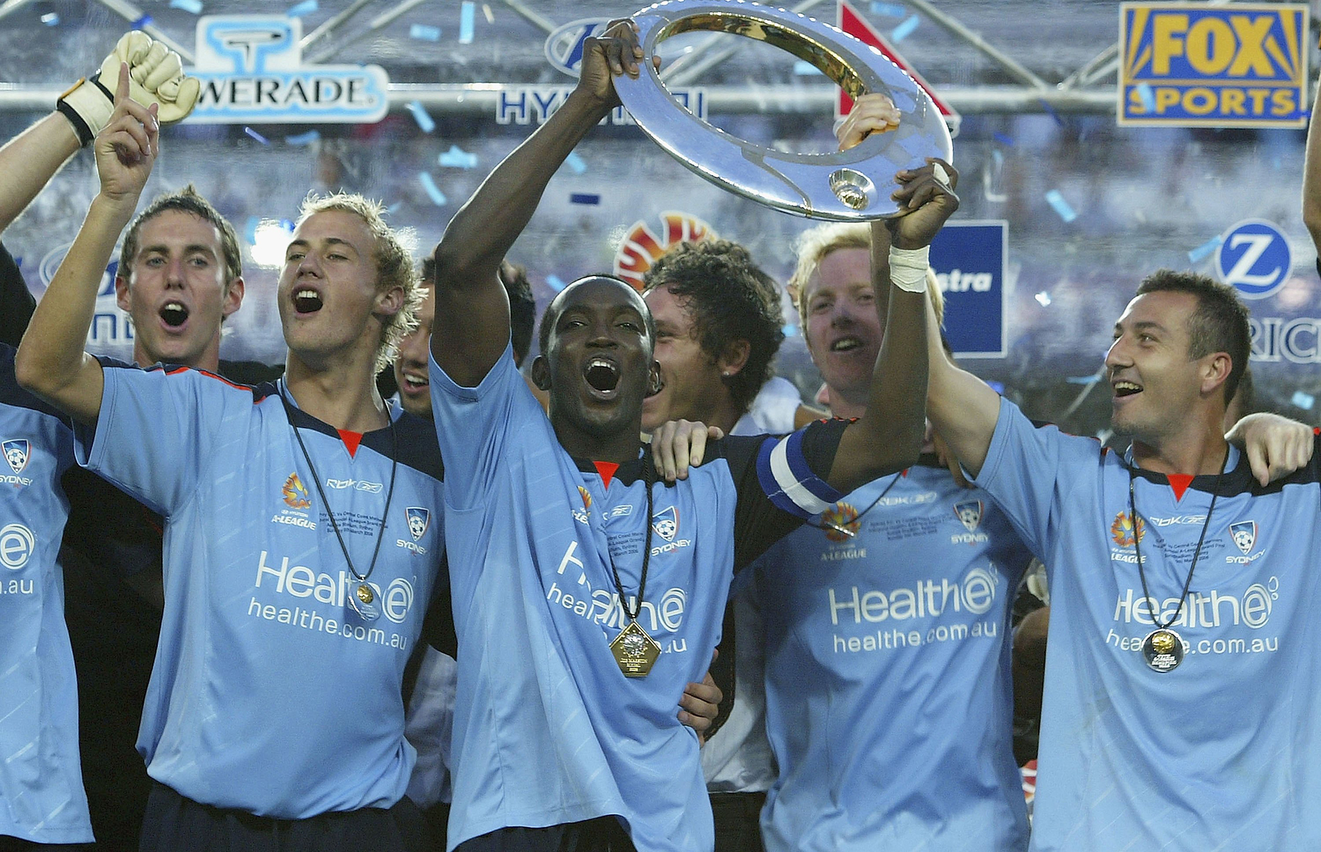 Sydney FC won the inaugural A-League championship after beating the Central Coast Mariners 1-0.