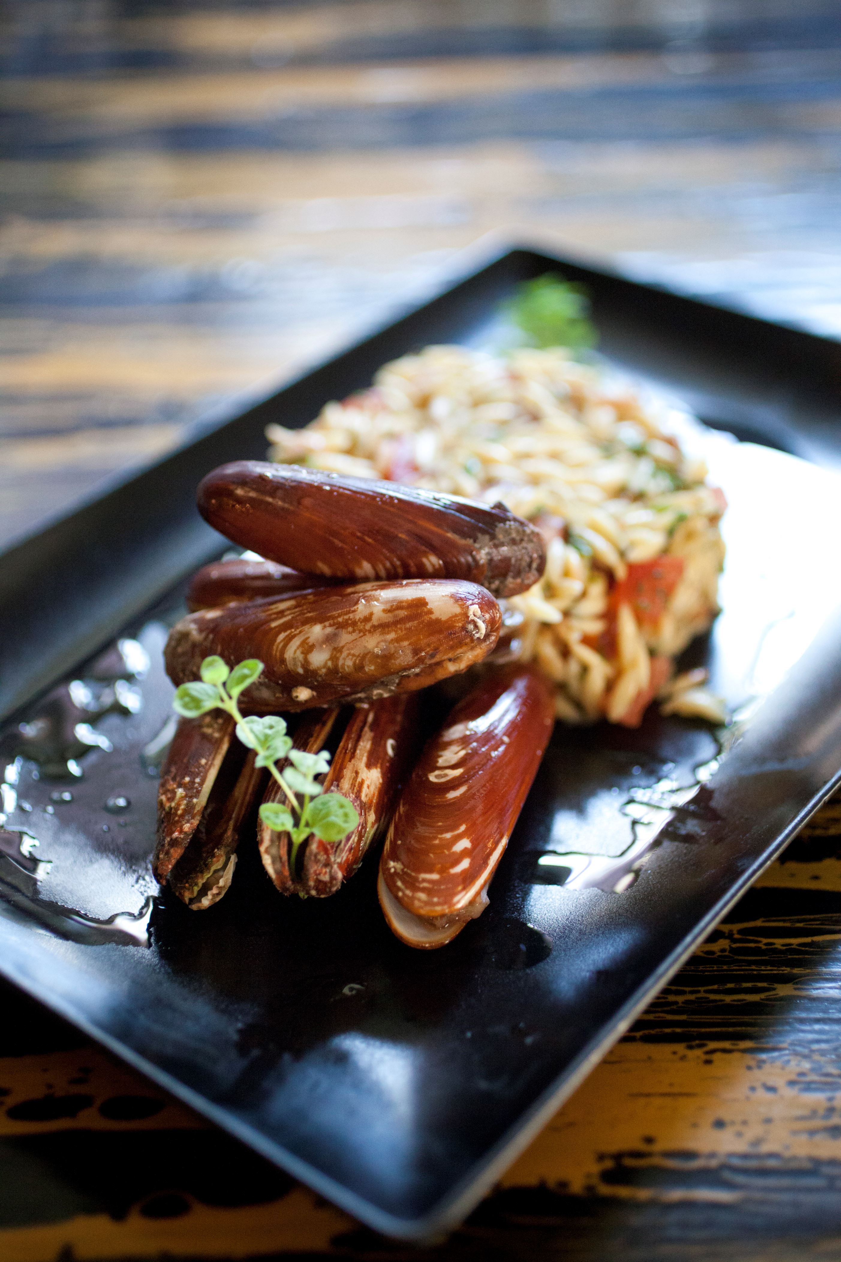 Κριθαράκι με θαλασσινά