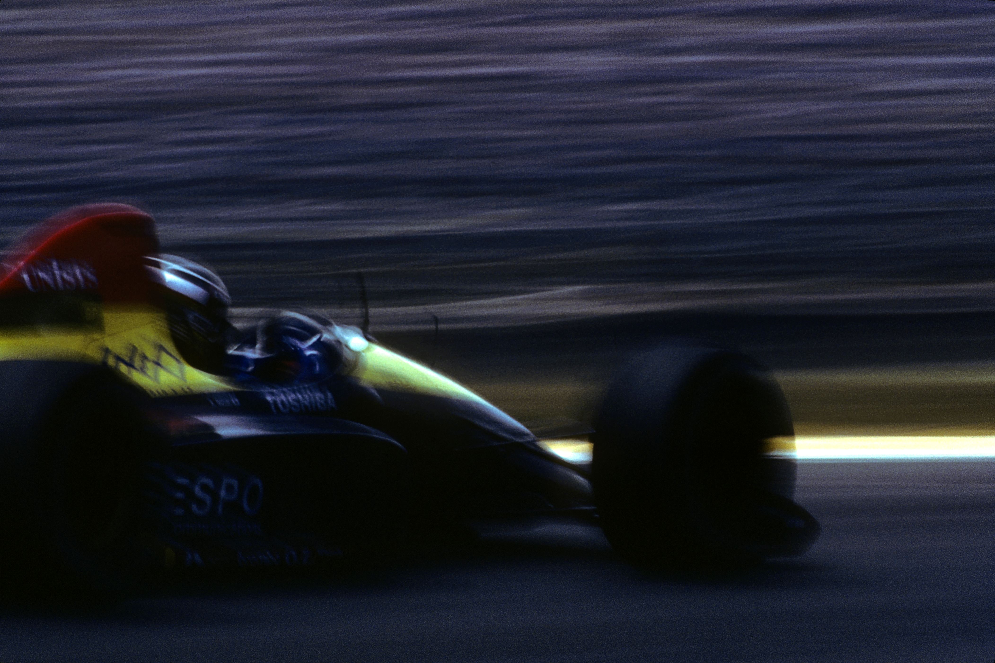 Aguri Suzuki, Lola-Lamborghini LC90, Grand Prix of Brazil, Autodromo Jose Carlos Pace, Interlagos, Sao Paolo, 25 March 1990. (Photo by Paul-Henri Cahier/Getty Images)