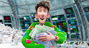 Santa's son Arthur (voiced by James McAvoy) notices one kid is forgotten at Christmas and decides to right the situation in "Arthur Christmas."