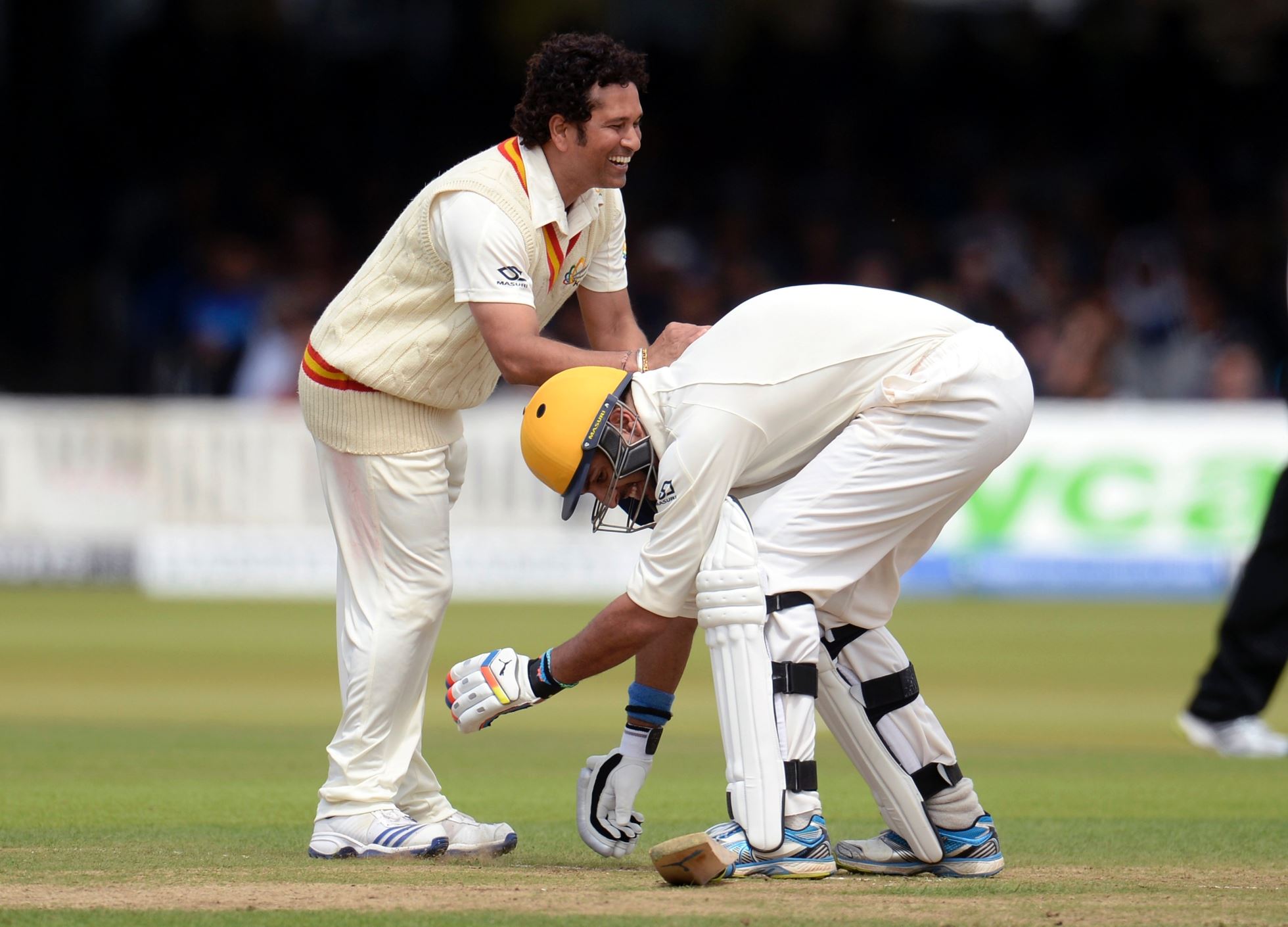 Candid moments around cricket field