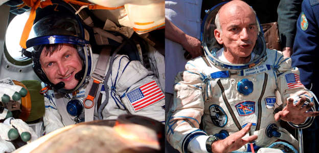 Dennis Tito, Mark Shuttleworth, Gregory Olsen, Anousheh Ansari, Charles Simonyi, Richard Garriott and Guy Lalibert are the people who have been to space as tourists so far.