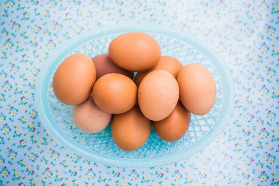 Hair is made up of protein, so make sure you feed enough protein to it. Eggs are an excellent source of protein and very healthy for hair.