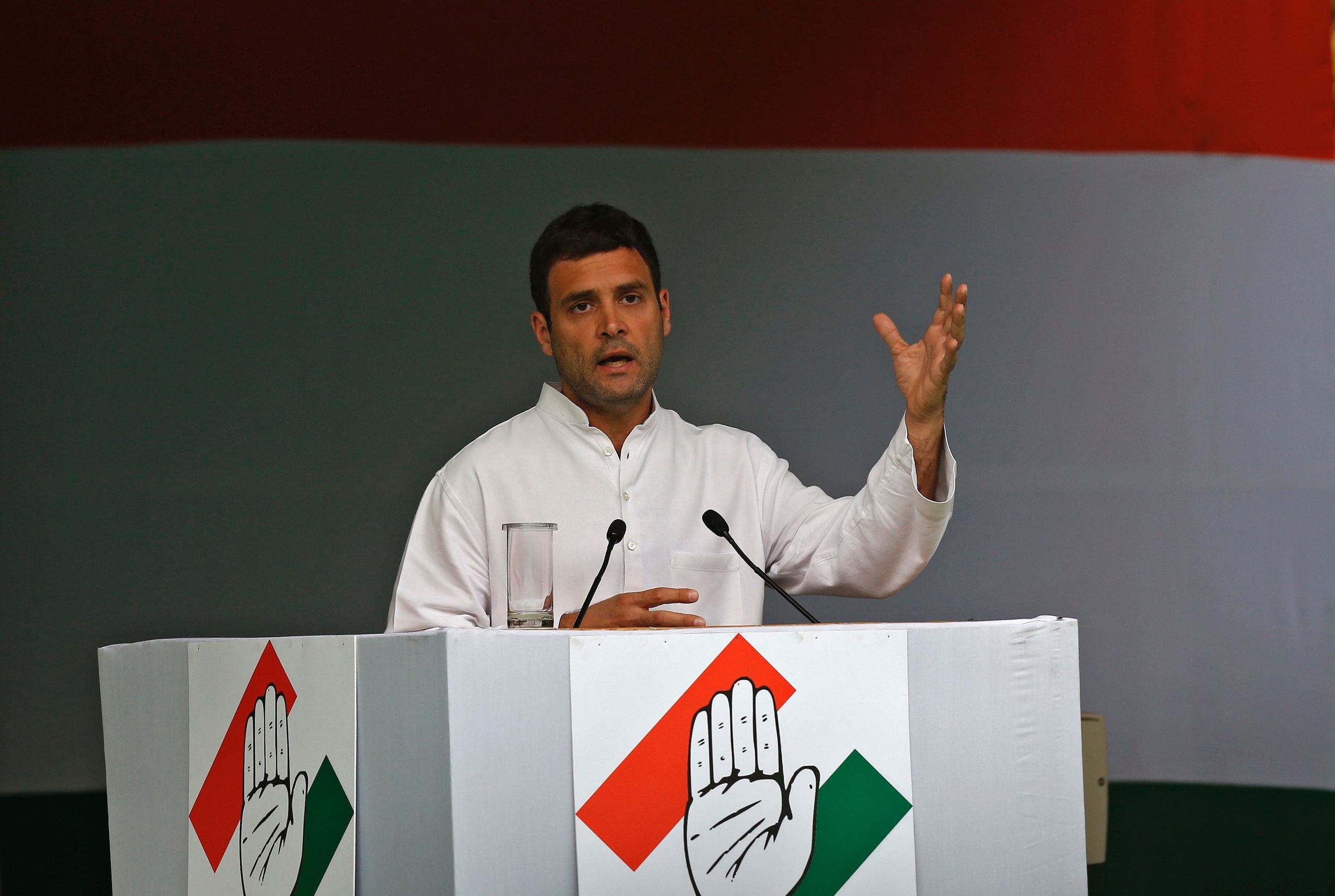 Modi's policies burning Kashmir: Rahul