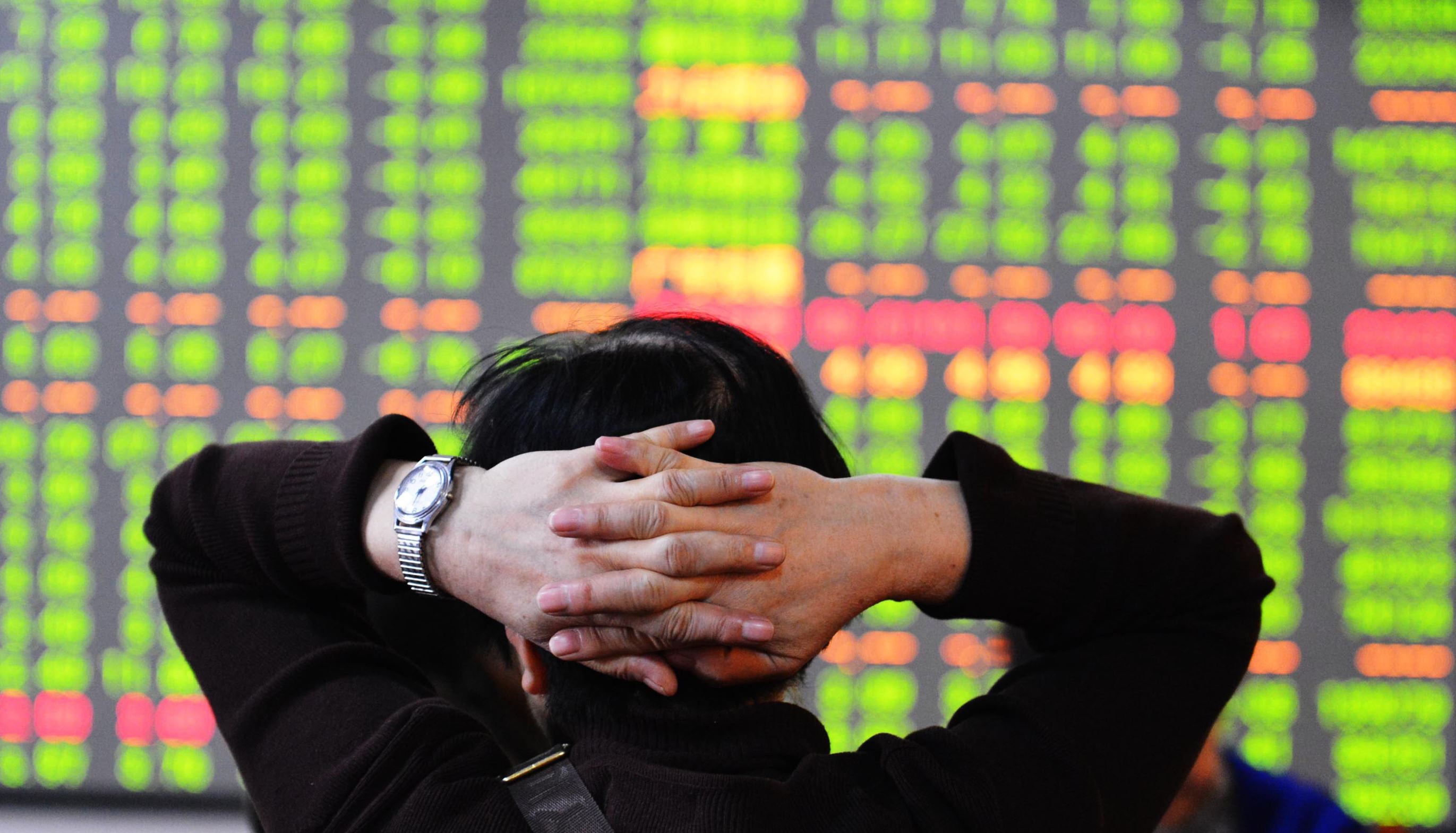 China's record market calm shatters