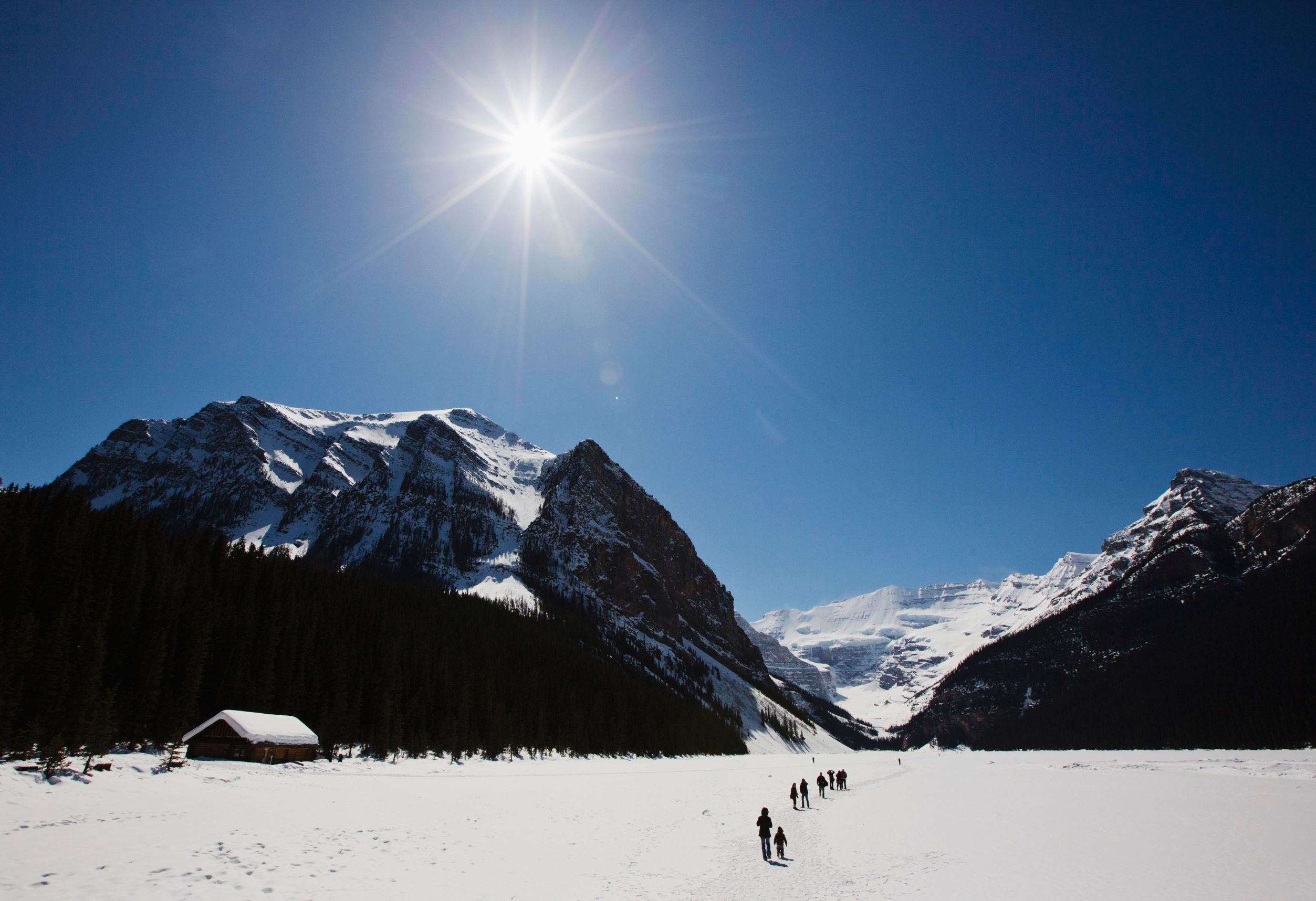 The lake is named after the Princess Louise Caroline Alberta, the fourth daughter of Queen Victoria.