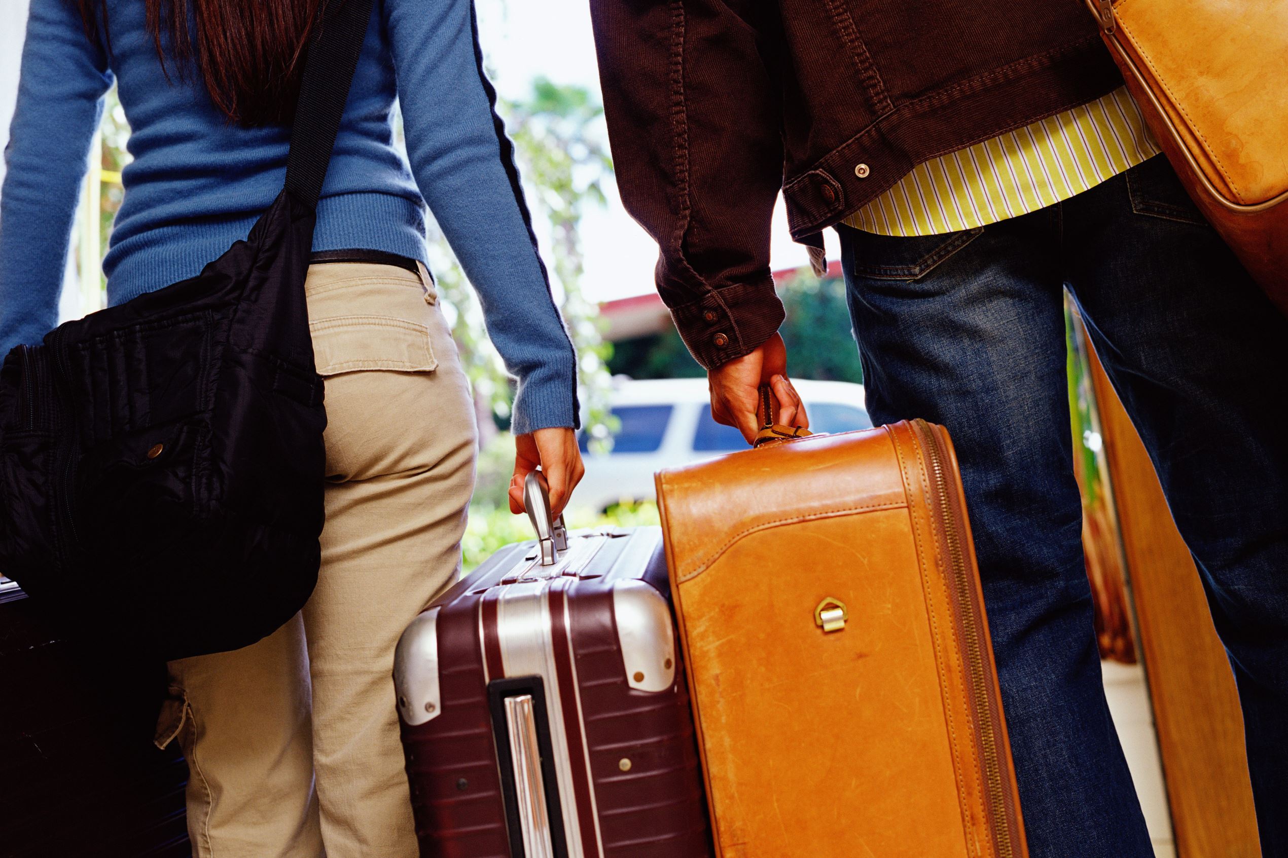 Here's shouldn't check luggage plane