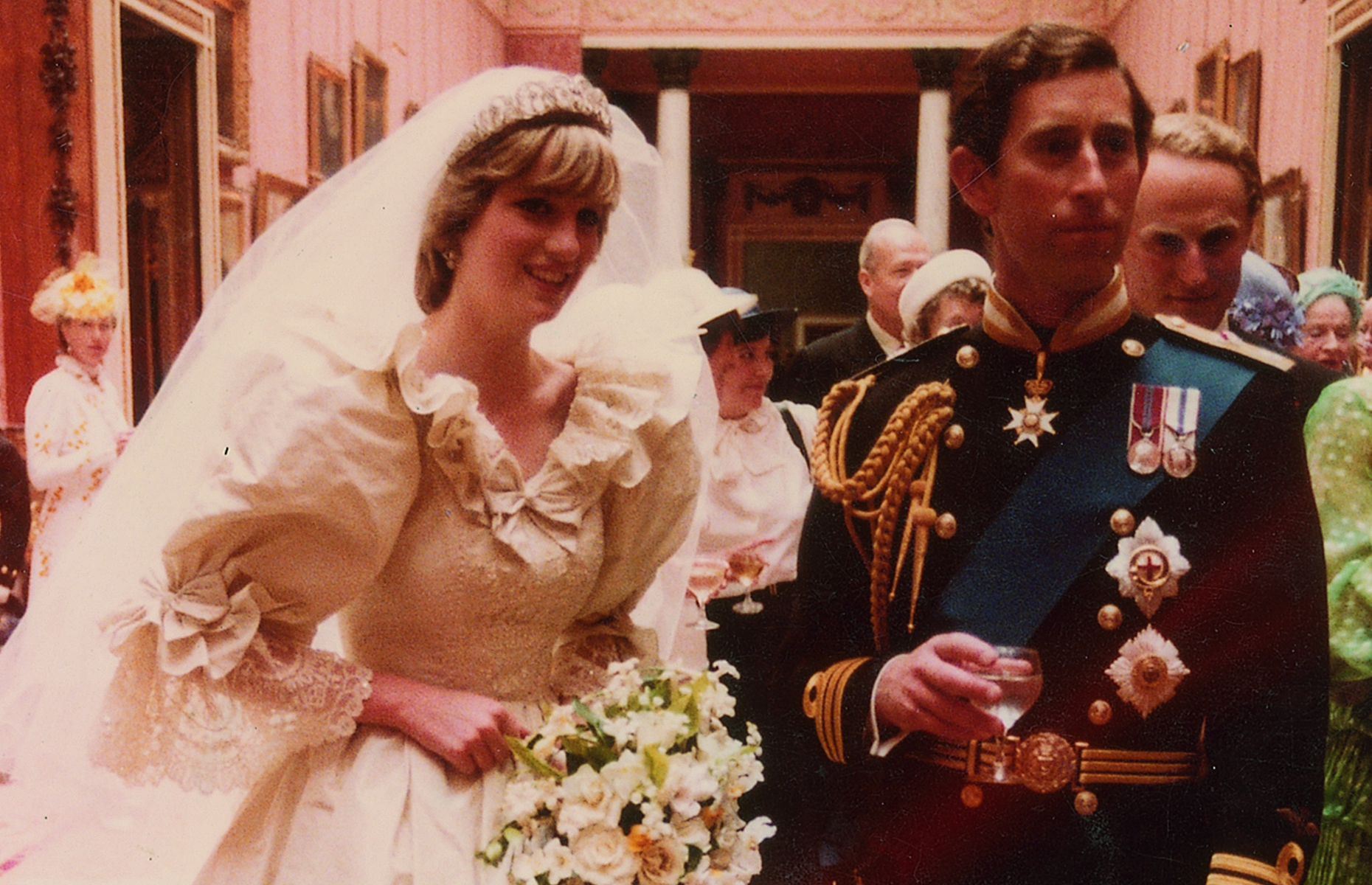 sjأ¦ldne bryllupsbilleder Charles Diana