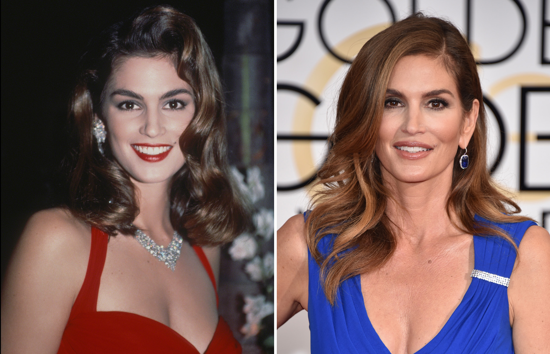 iconic supermodels: Then
