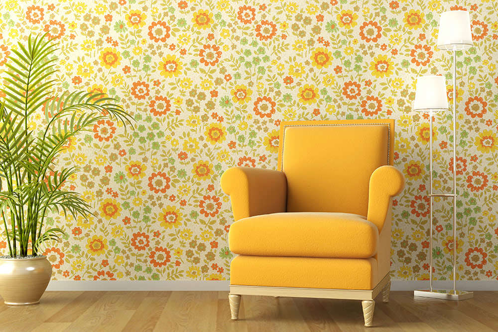 Don&#39;t be turned off by flowery wallpaper and dated furniture.