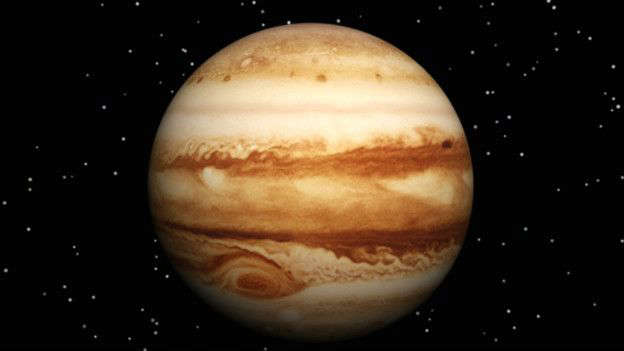 El planeta HD 110014c tiene al menos tres veces la masa de Júpiter.
