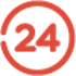 24 Horas Logotipo