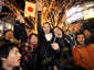 JAPAN - CIRCA 2010: Youth japanese celebrates New Year's Eve in Shibuya district in Tokyo in Tokyo, Japan on January 01st , 2010. (Photo by Guy DURAND/Gamma-Rapho via Getty Images)