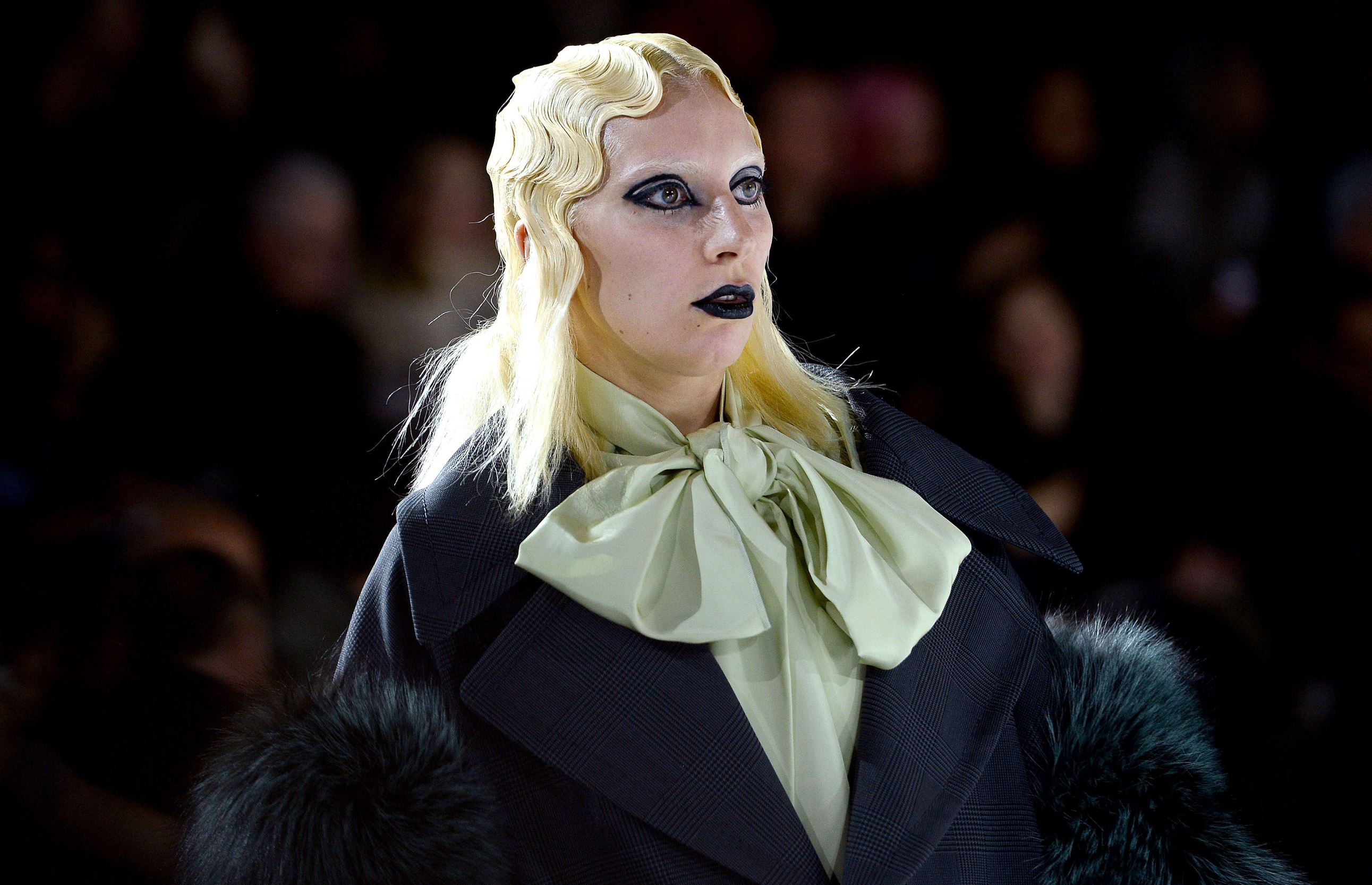 Lady Gaga's epic catwalk turn