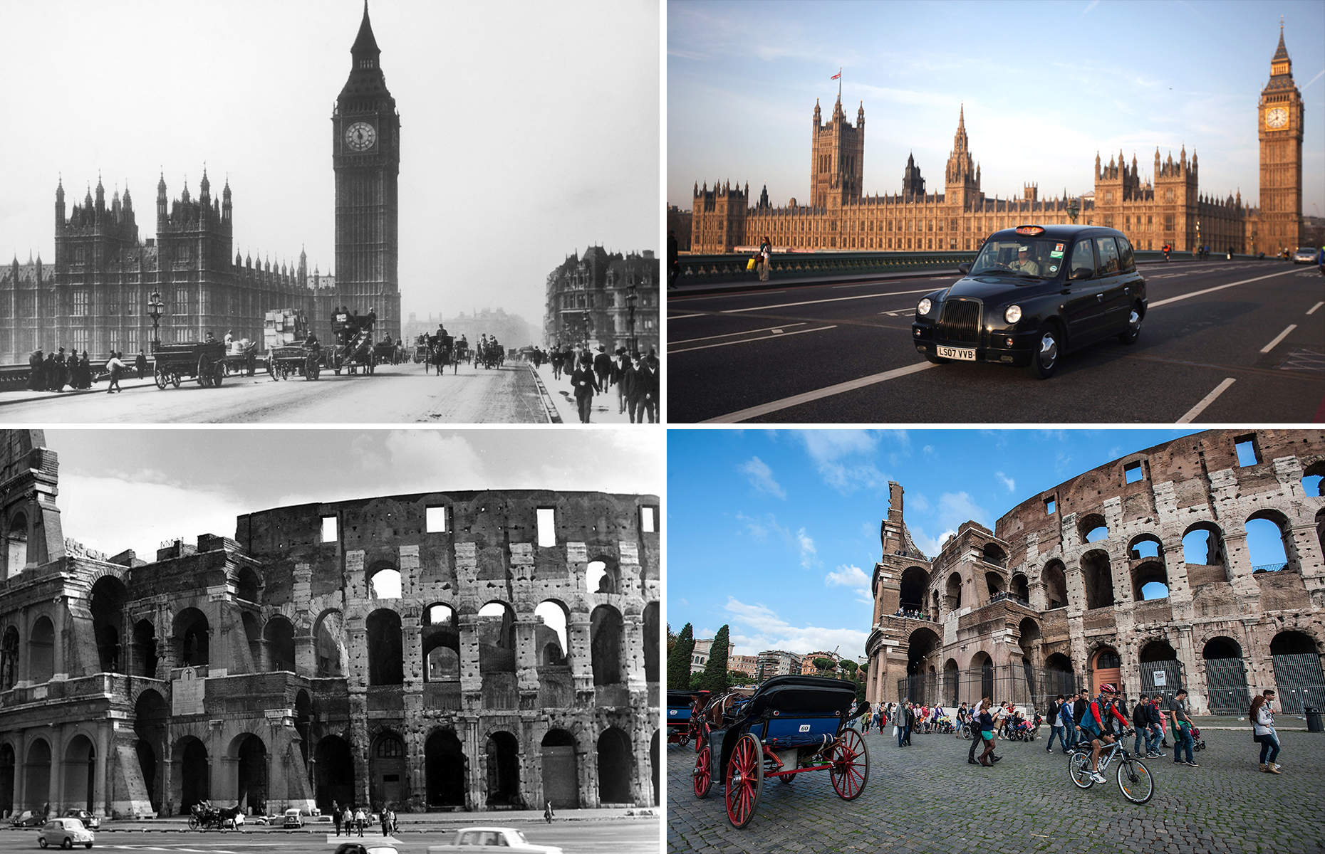 Тогда и сейчас: лучшие города Европы