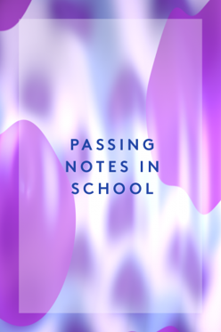 <p>For the generation of us that didn’t get their own phones until high school (or later), note passing was an art. Perfecting our handwriting and origami skills with carefully crafted notes to our besties got us through homeroom announcements every morning. The only thing better? The covert hallway note exchange between classes where we knew juicy news was headed our way. </p> .