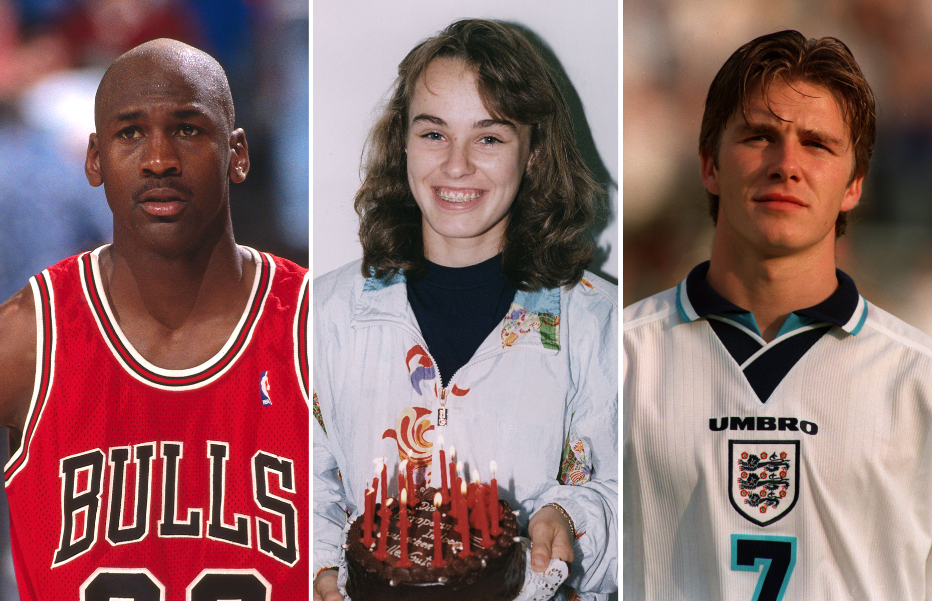 L’évolution grands sportifs années