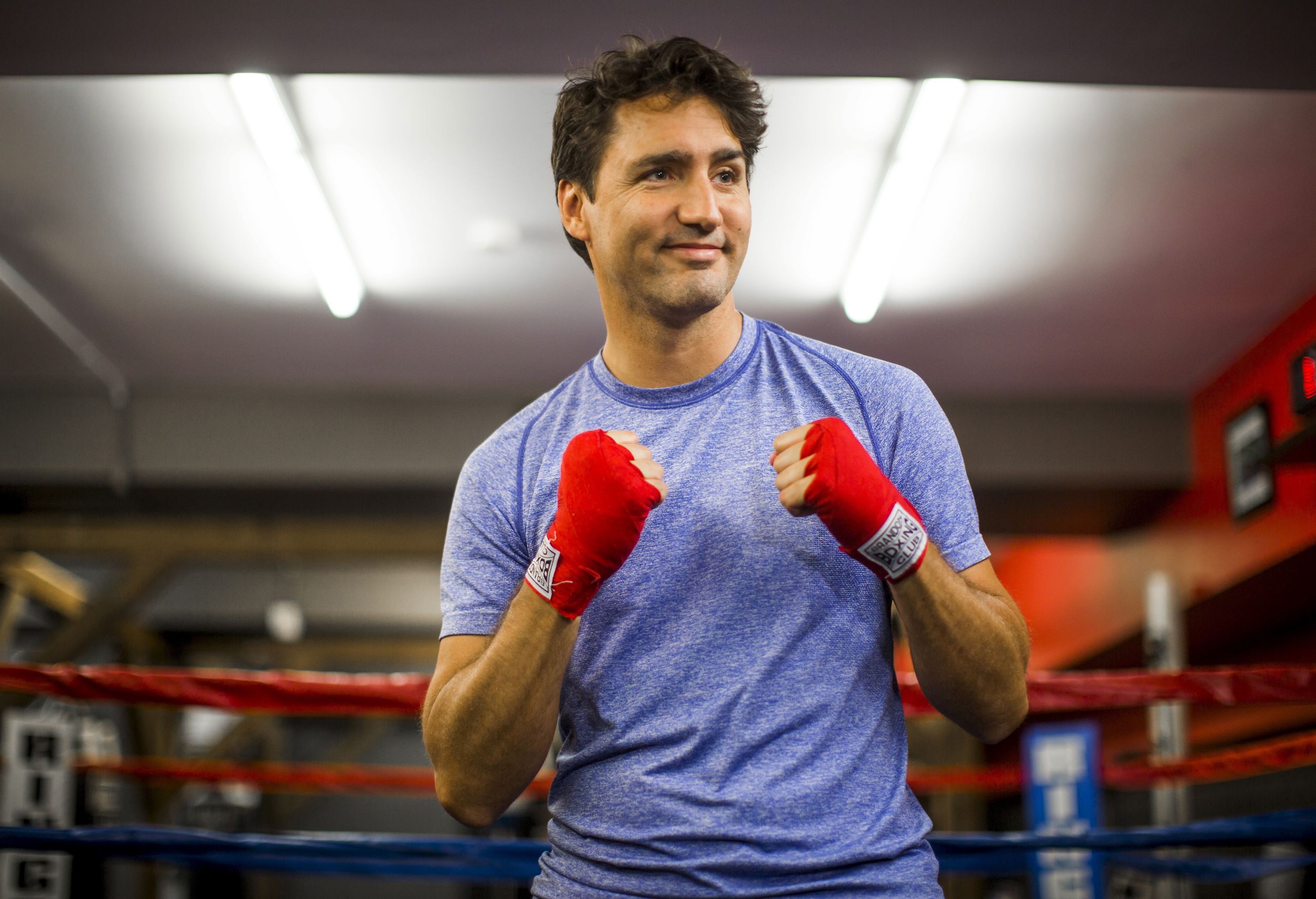 Effortlessly stylish Justin Trudeau