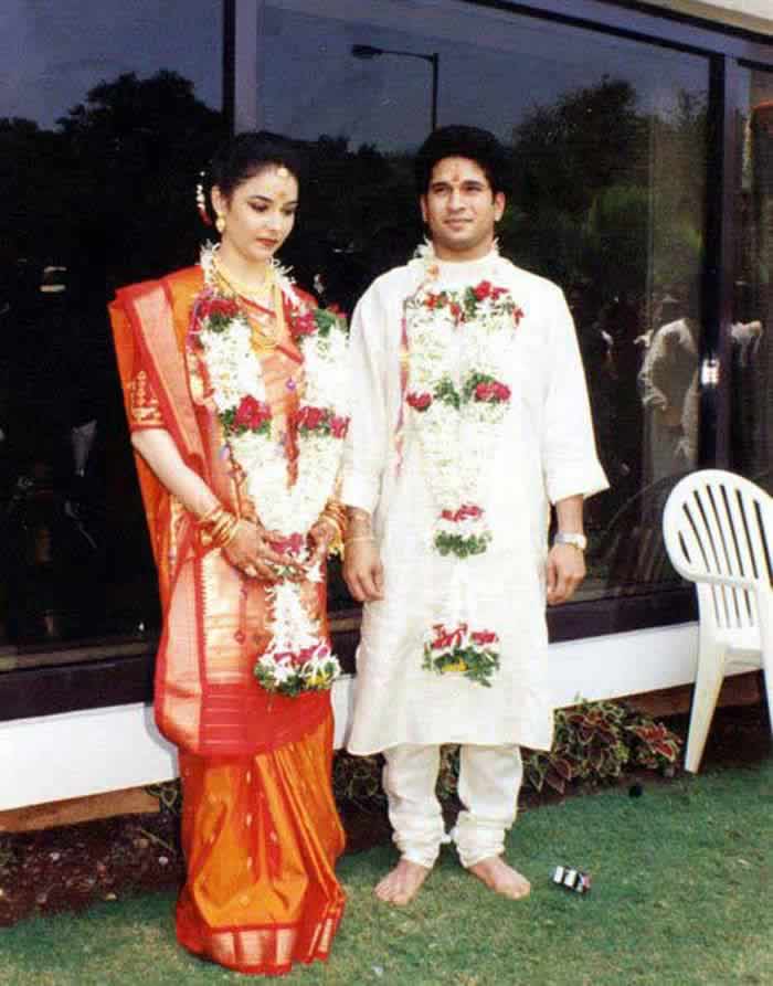 Wedding photos cricketers