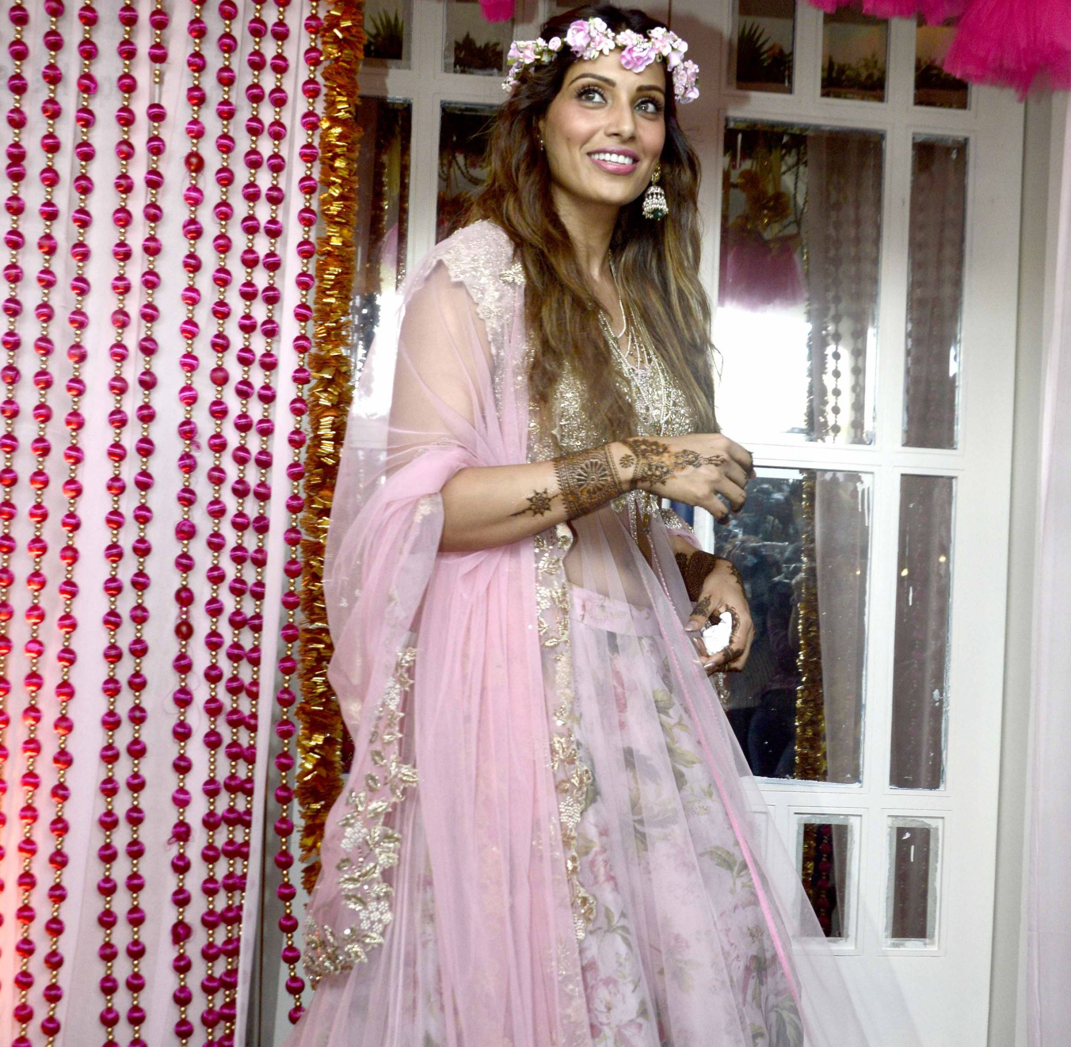 Stunning bride: Bipasha Basu's wedding