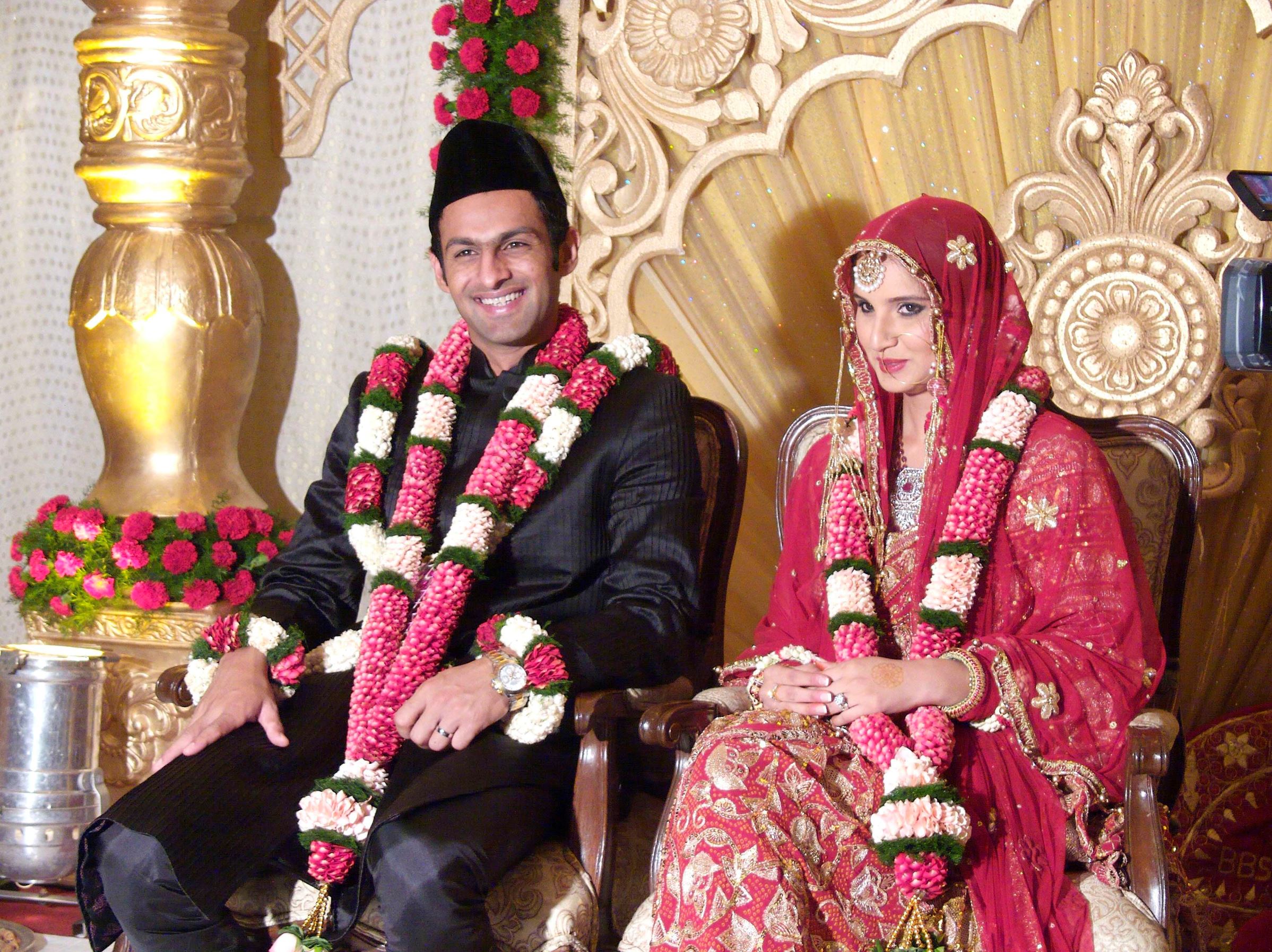 Beautiful wedding photos famous sports