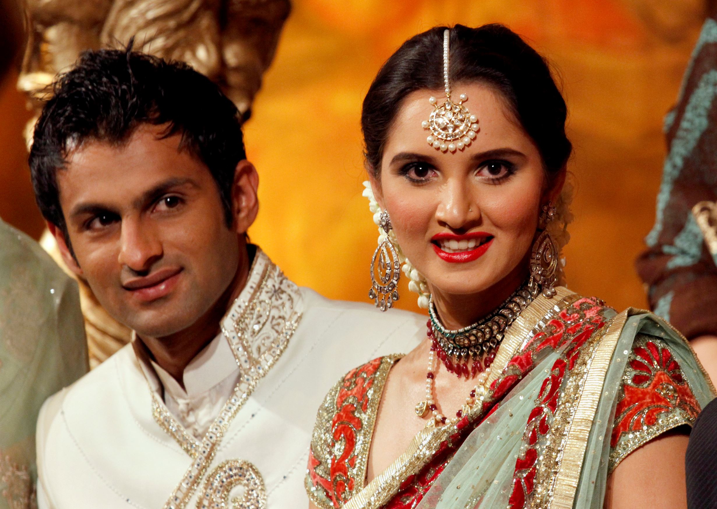 Wedding photos cricketers