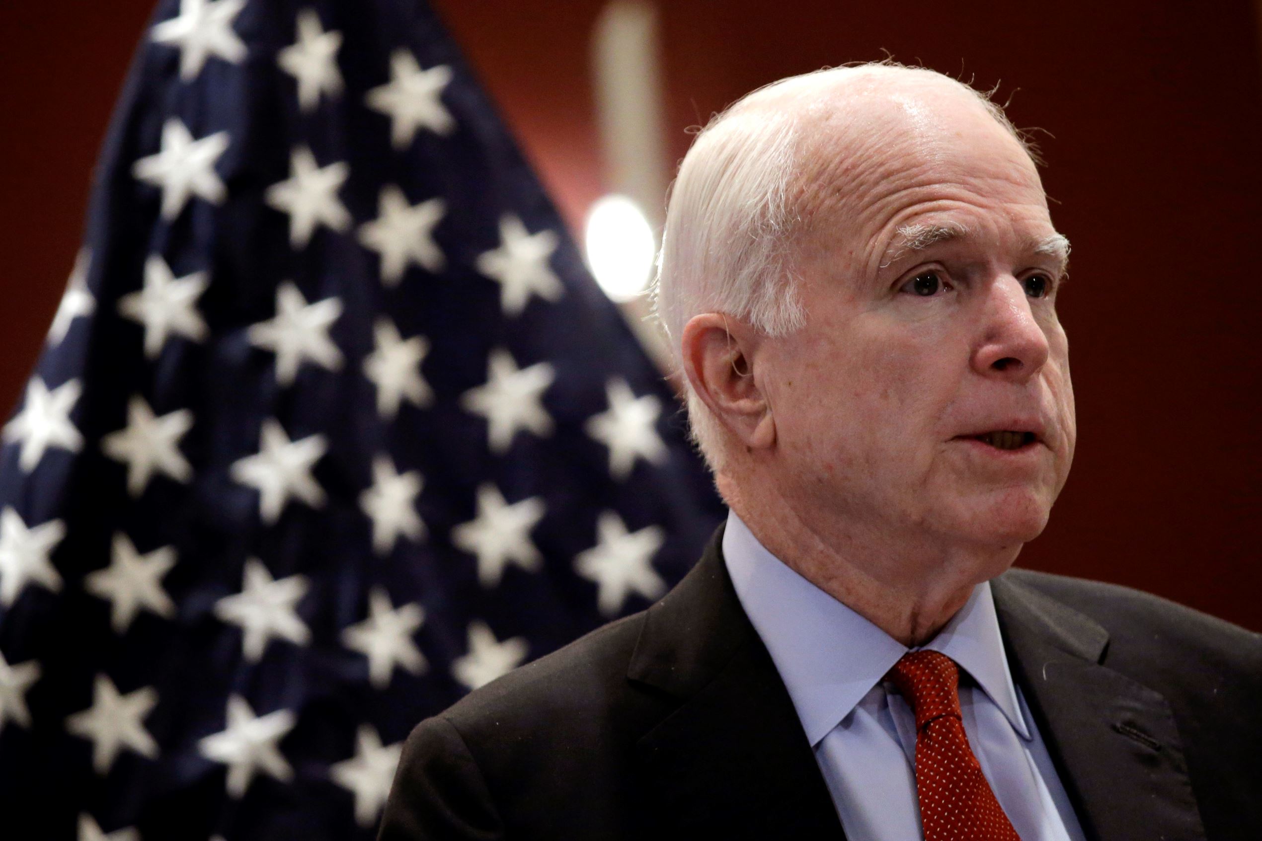 Sen. McCain goes hike after