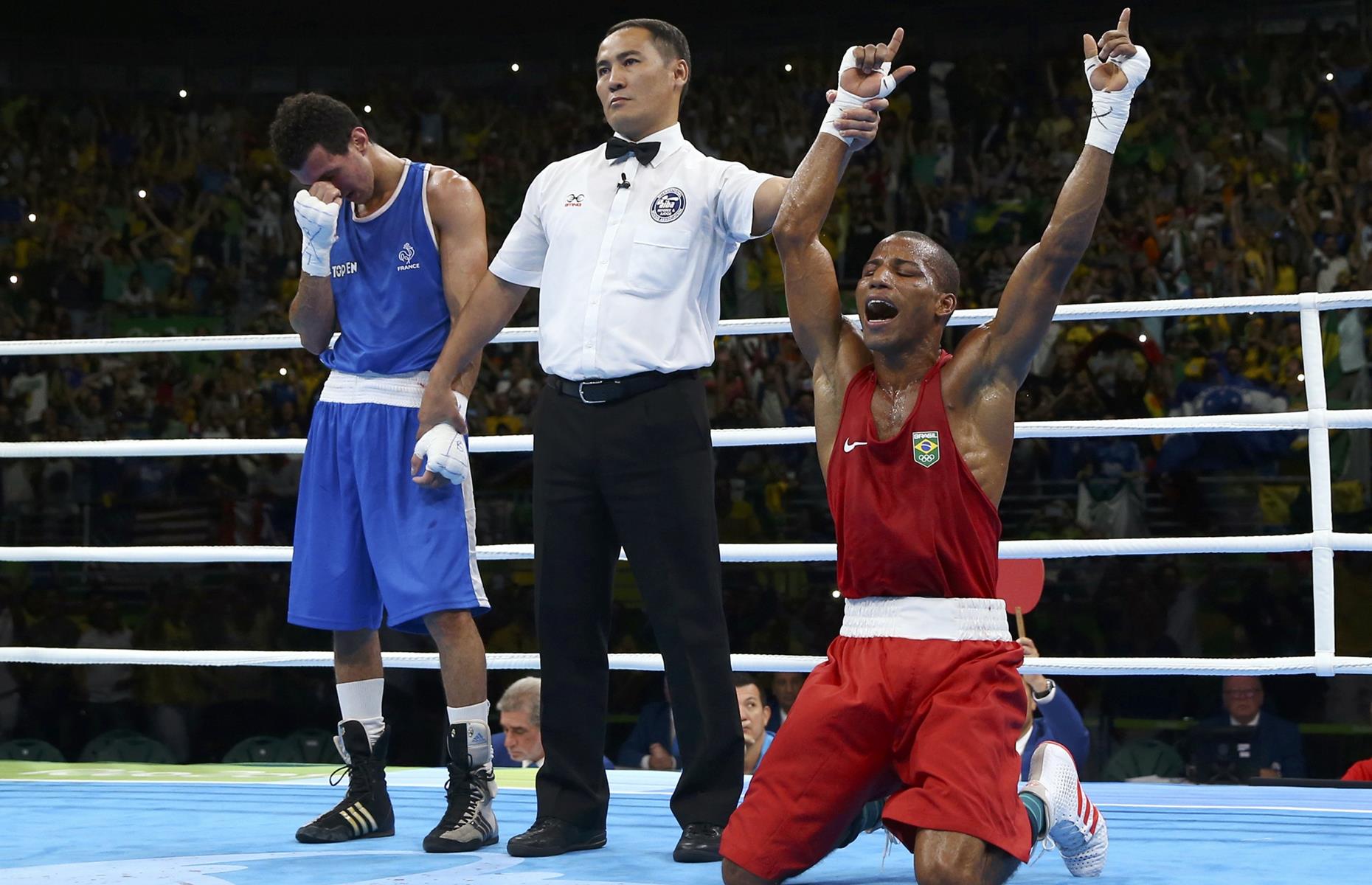 Robson Concei&ccedil;&atilde;o ganhou sua primeira medalha ol&iacute;mpica