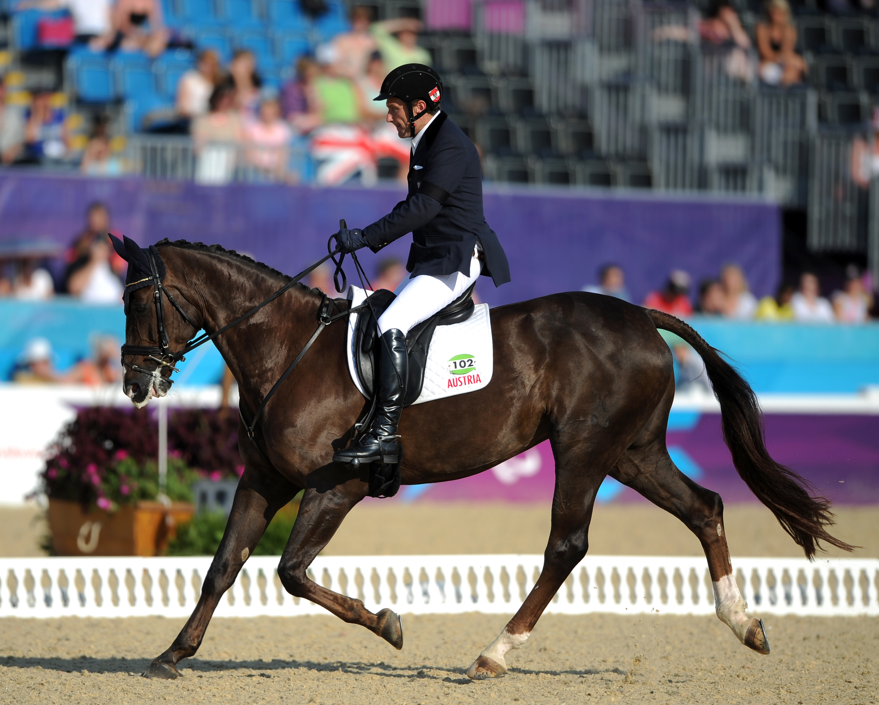 Cavaleiro da equipe austríaca de hipismo nos Jogos de Atenas 2004, Pepo sofreu um acidente de cavalo em 2008, que causou sérias lesões em sua coluna cervical.

Apesar de sua paraplegia não ser total, Pupo passou a competir em Paralimpíadas, na mesma modalidade, estreando nos Jogos de Londres 2012.