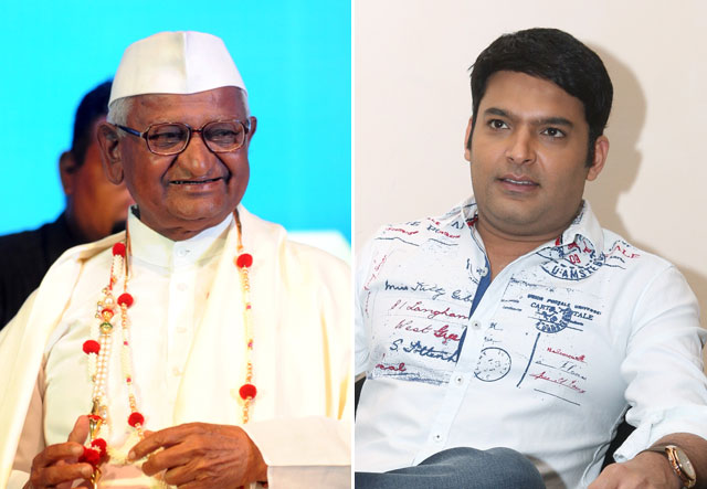 Anna Hazare appear ?The Kapil