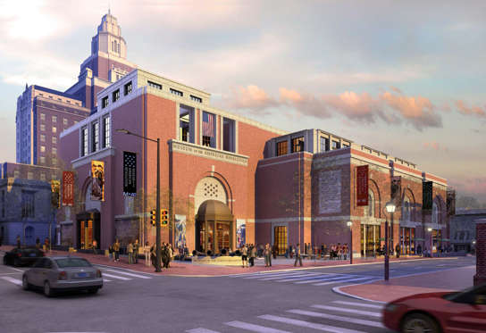Diapositiva 11 de 11: The museum will be located in a historic part of Philadelphia.