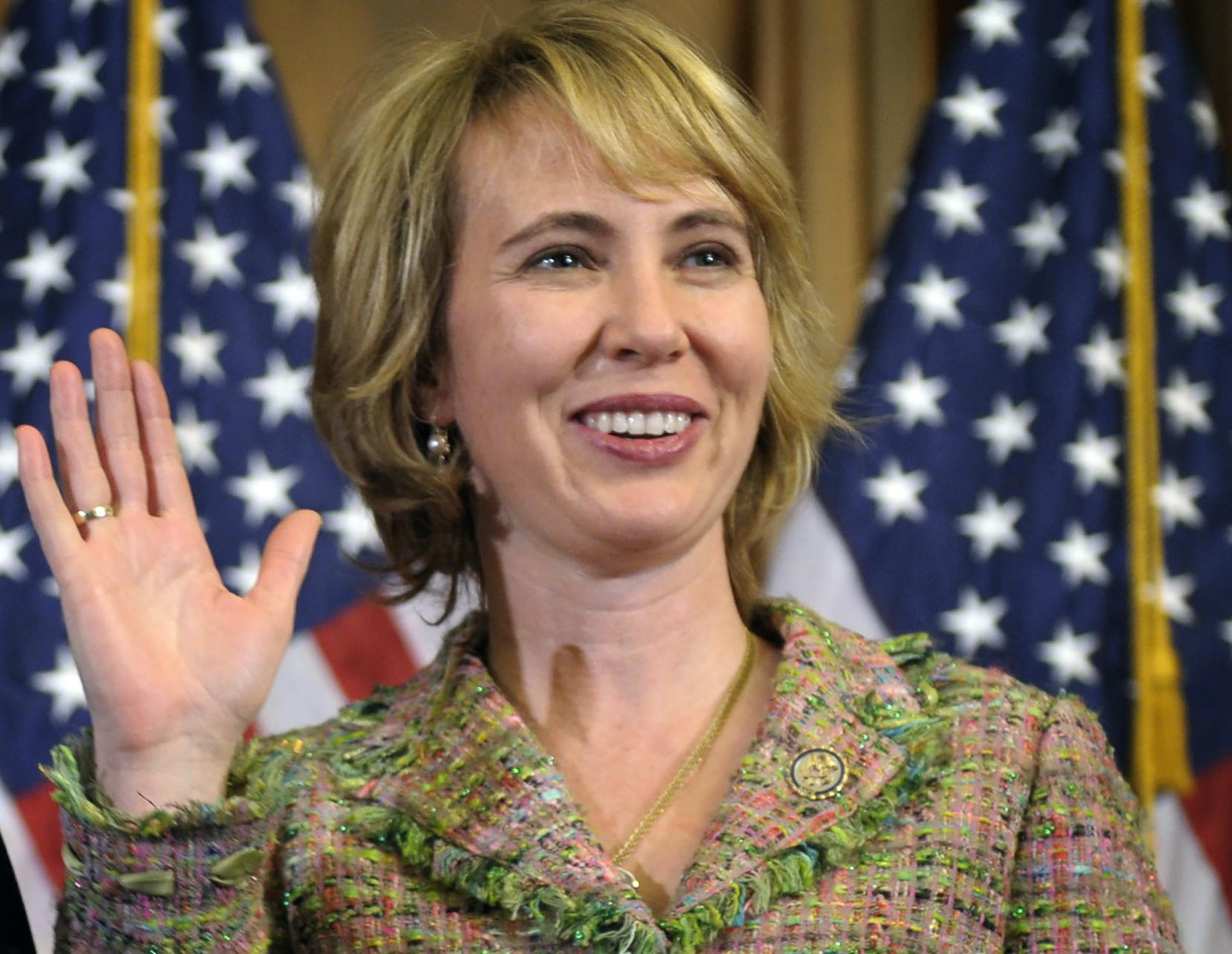 Gabrielle Giffords Reacts Congressional Shooting